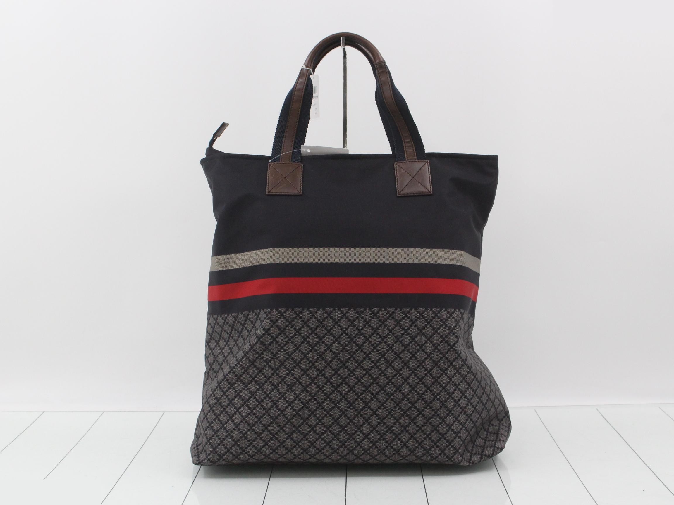 Diamante Nylon Tote Bag — view 2