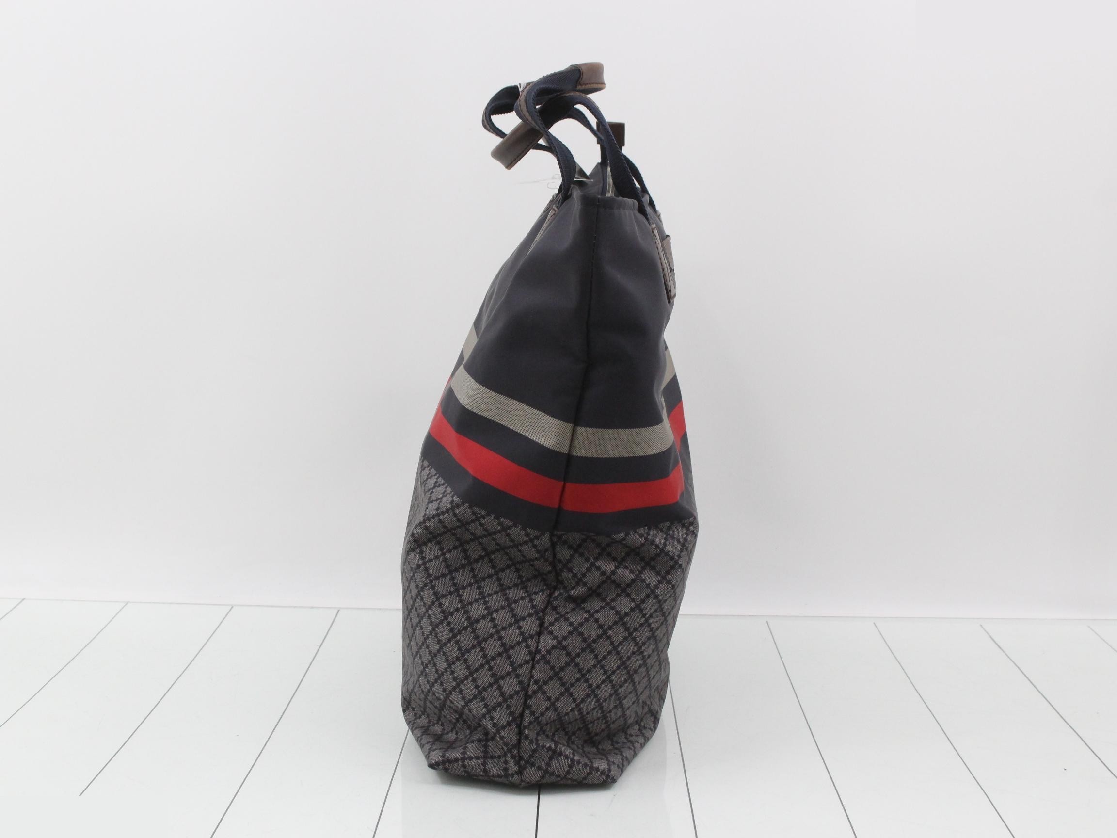 Diamante Nylon Tote Bag — view 4