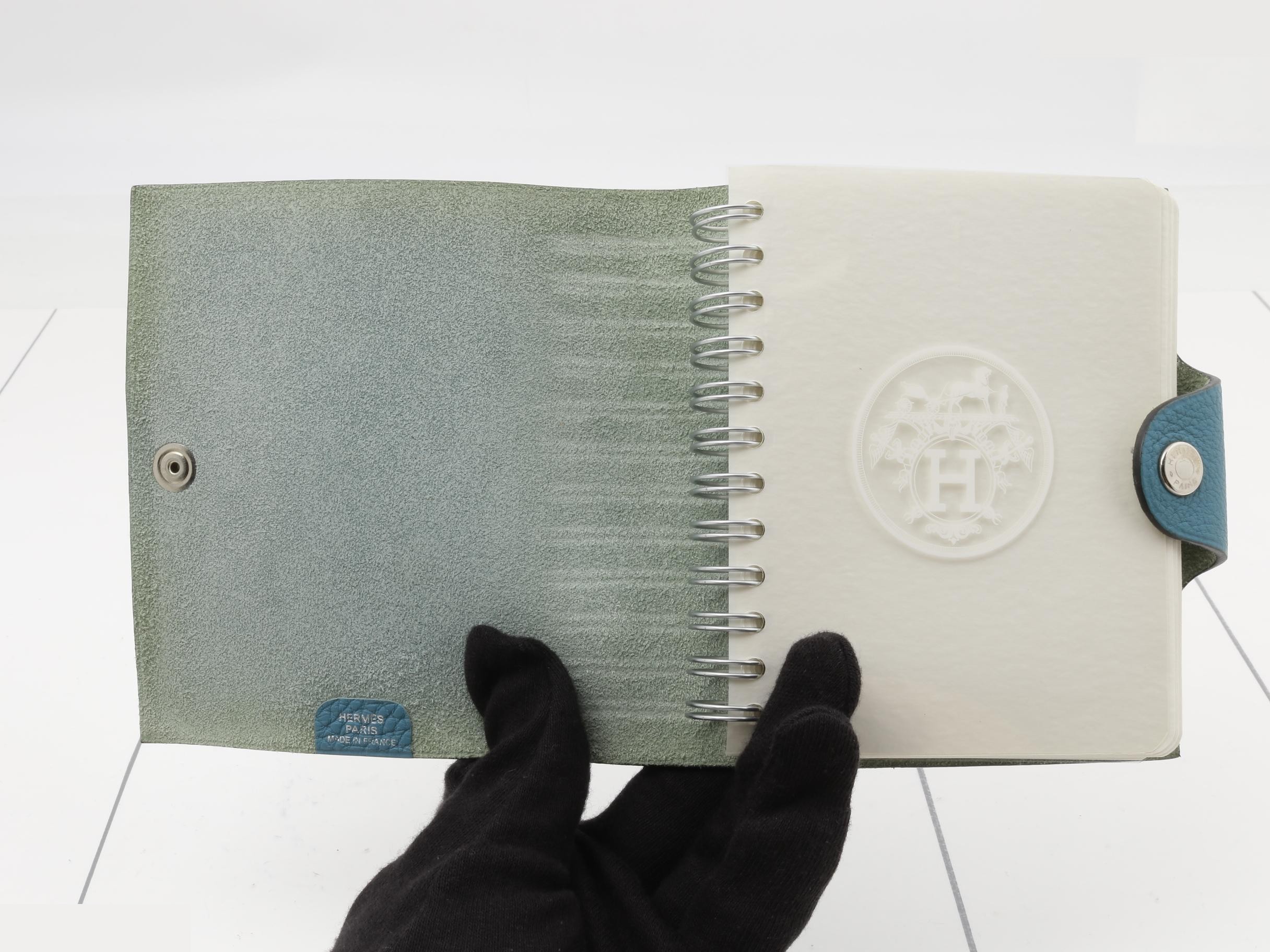 J stamp memo pad cover notebook — view 4