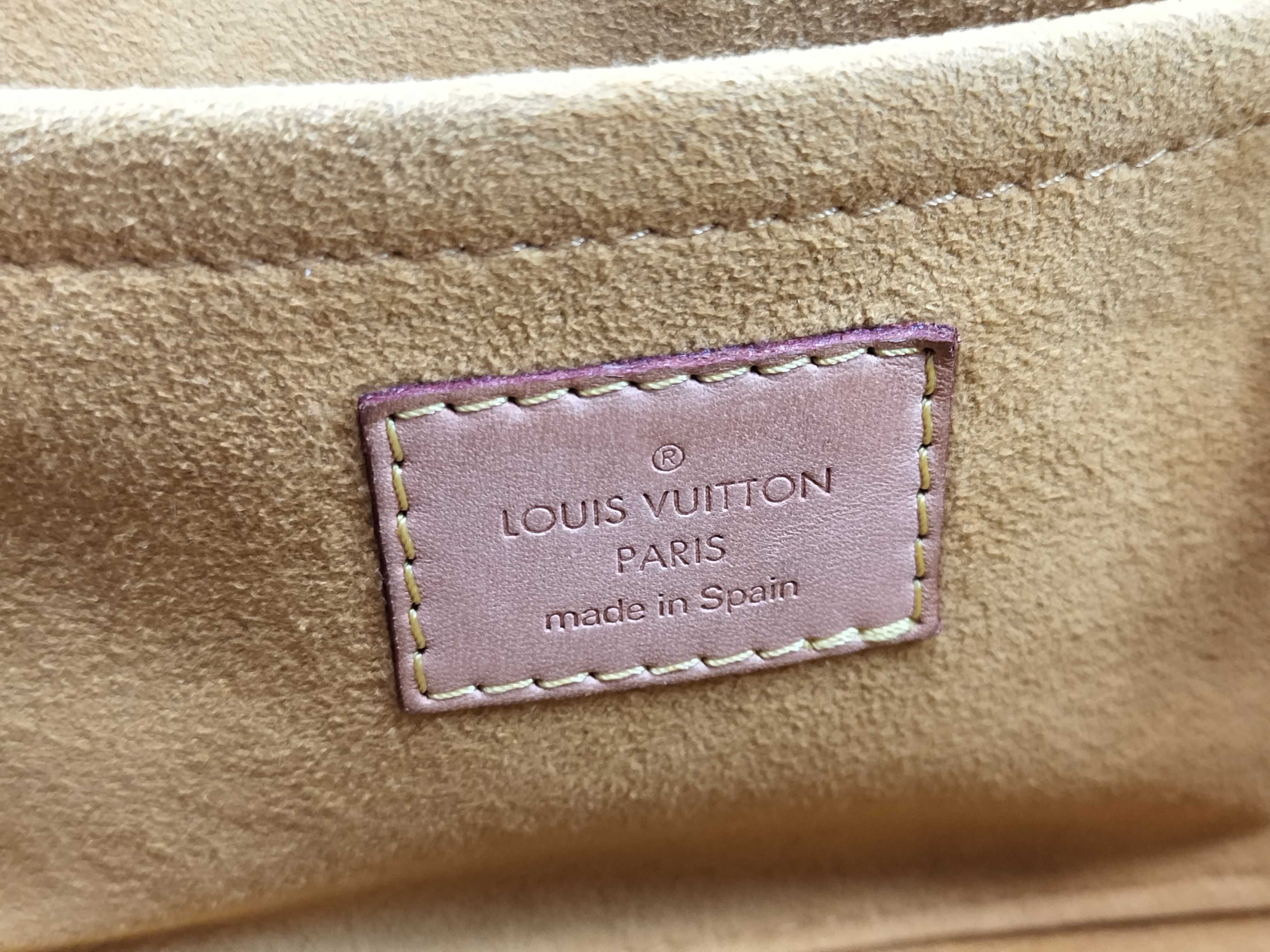 Monogram Denim Shoulder Bag Mini Pleaty M95050 Handbag — view 12