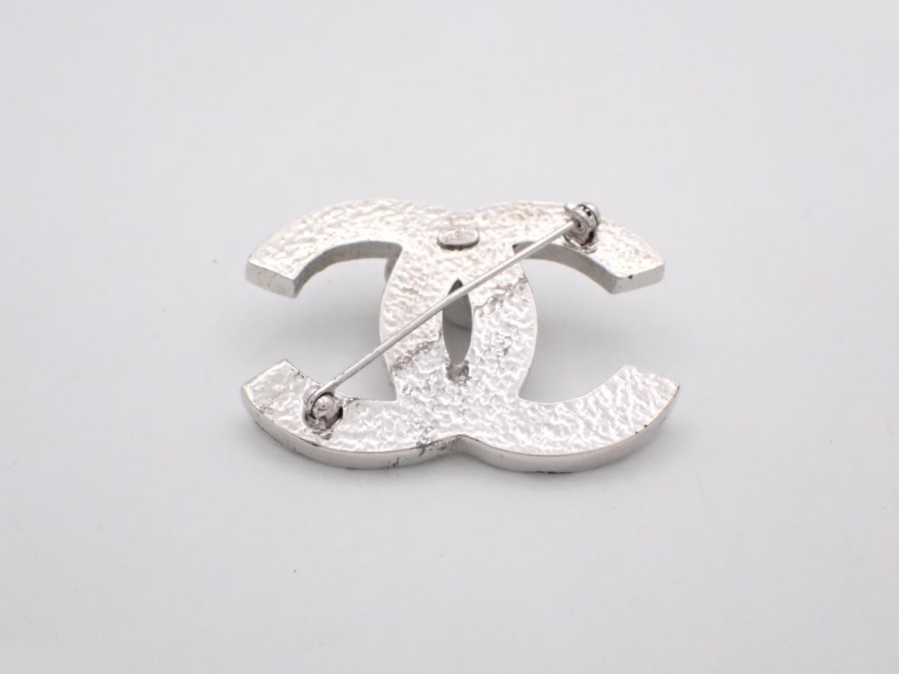 Coco Mark Rhinestone Brooch 01P — view 2
