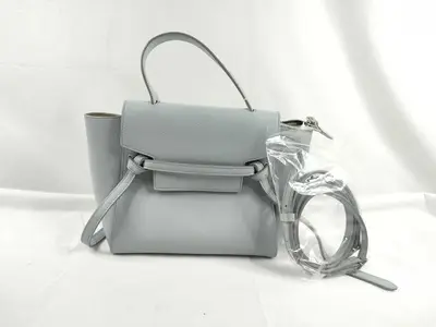 Belt Nano Bag Leather 2-Way Handbag