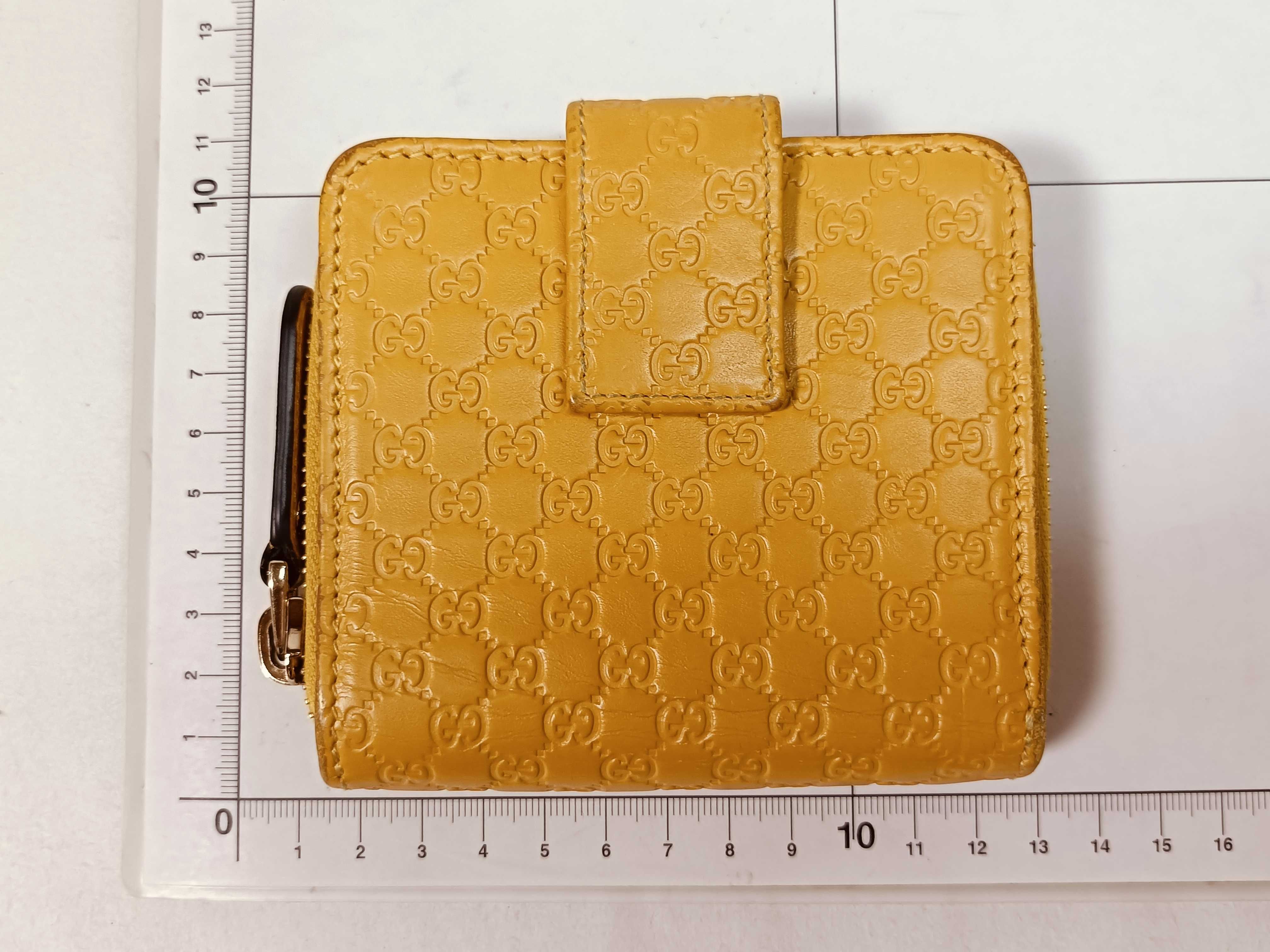 Guccissima Microguccissima Compact Zip Wallet — view 2