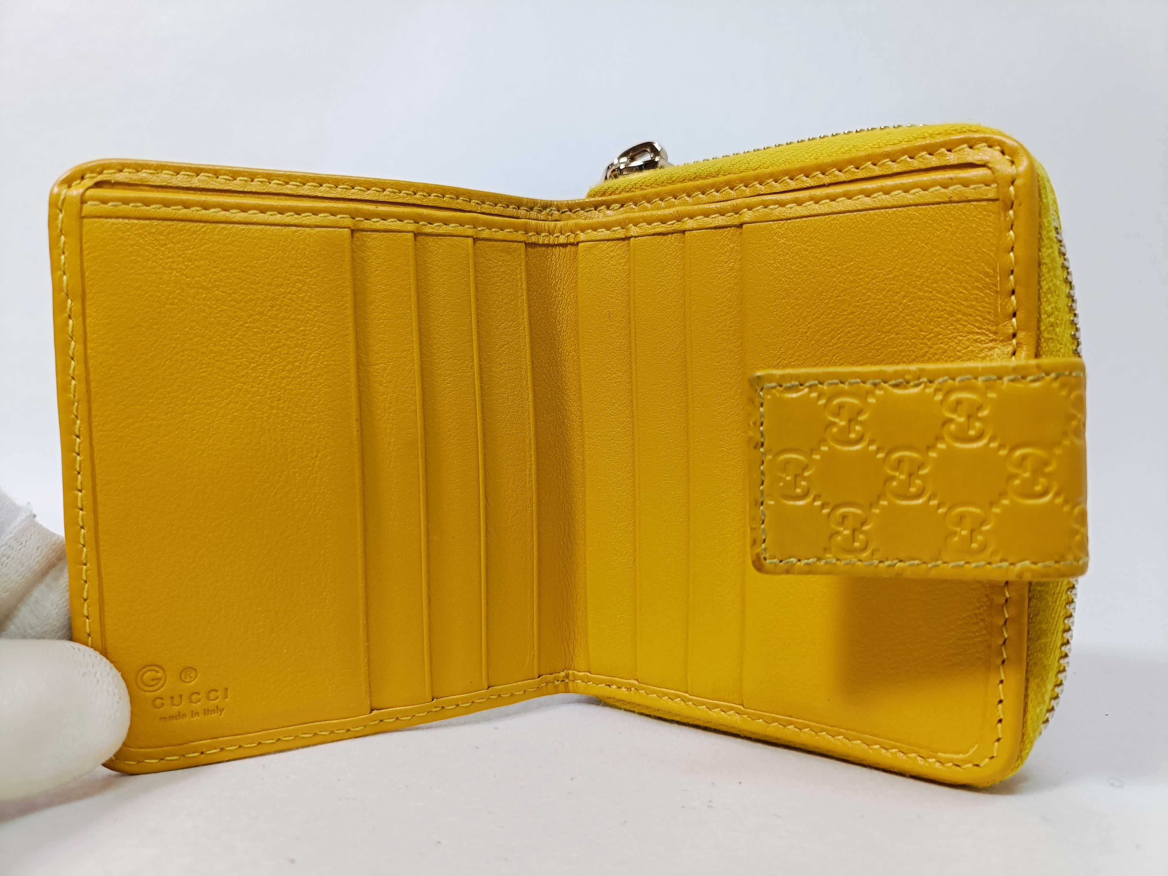 Guccissima Microguccissima Compact Zip Wallet — view 12