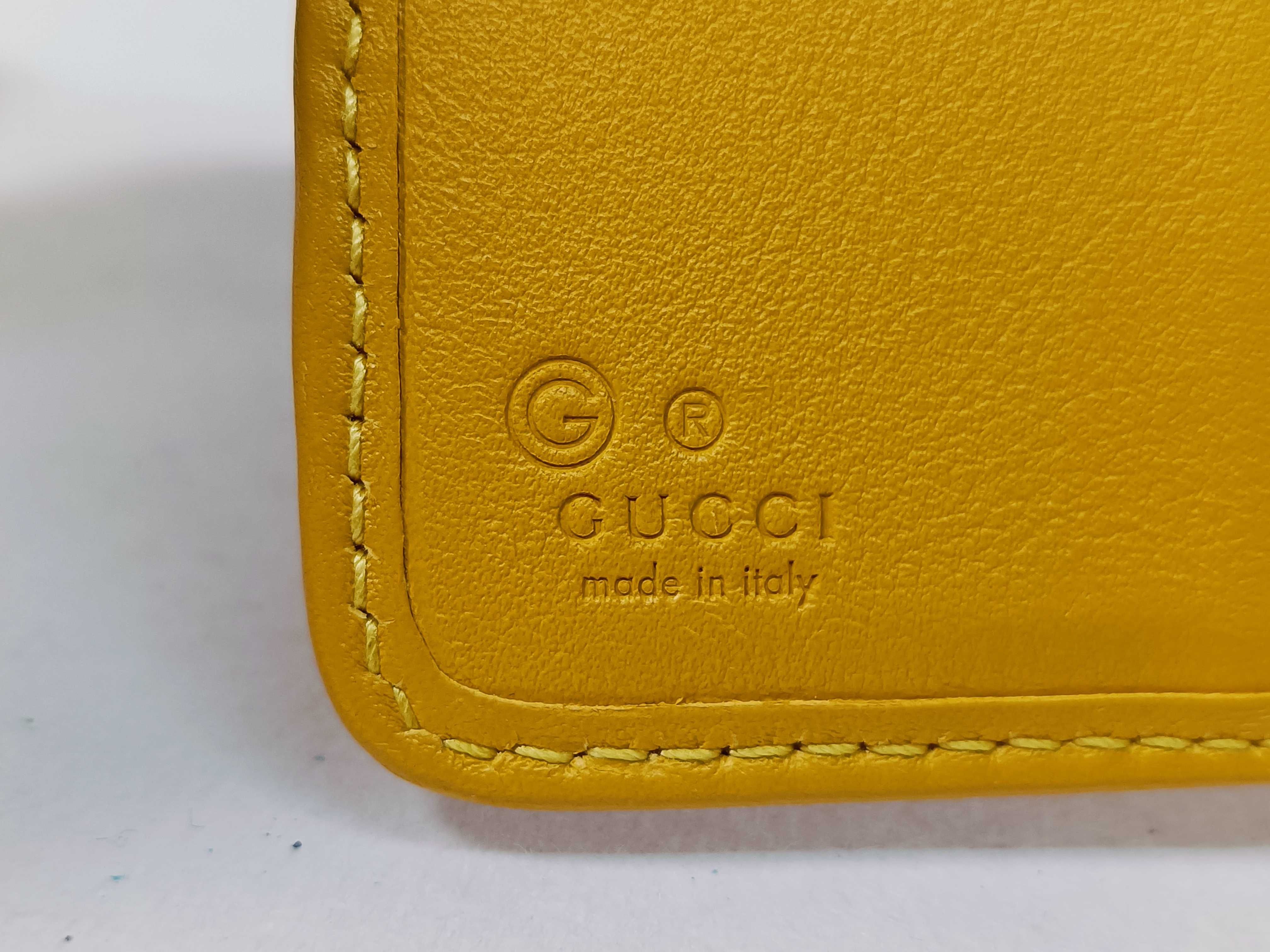 Guccissima Microguccissima Compact Zip Wallet — view 15