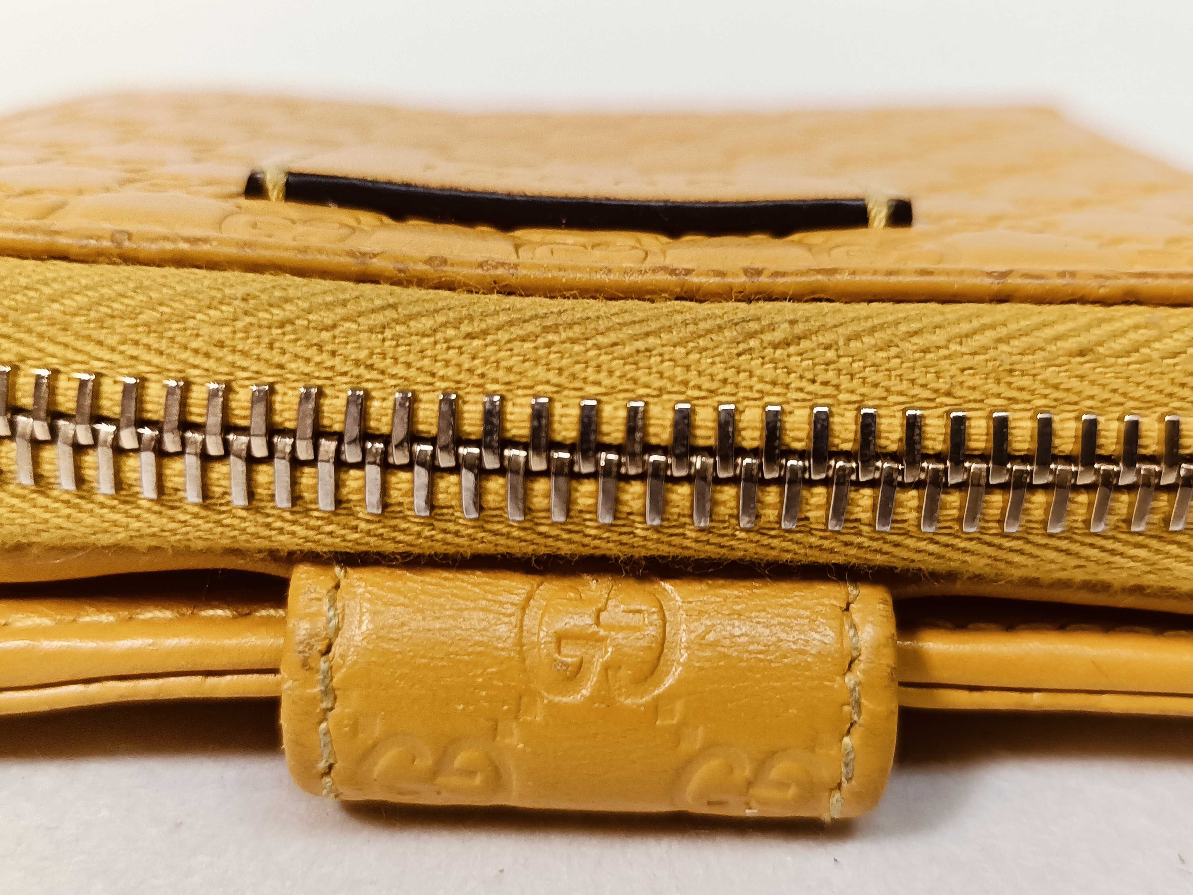 Guccissima Microguccissima Compact Zip Wallet — view 8