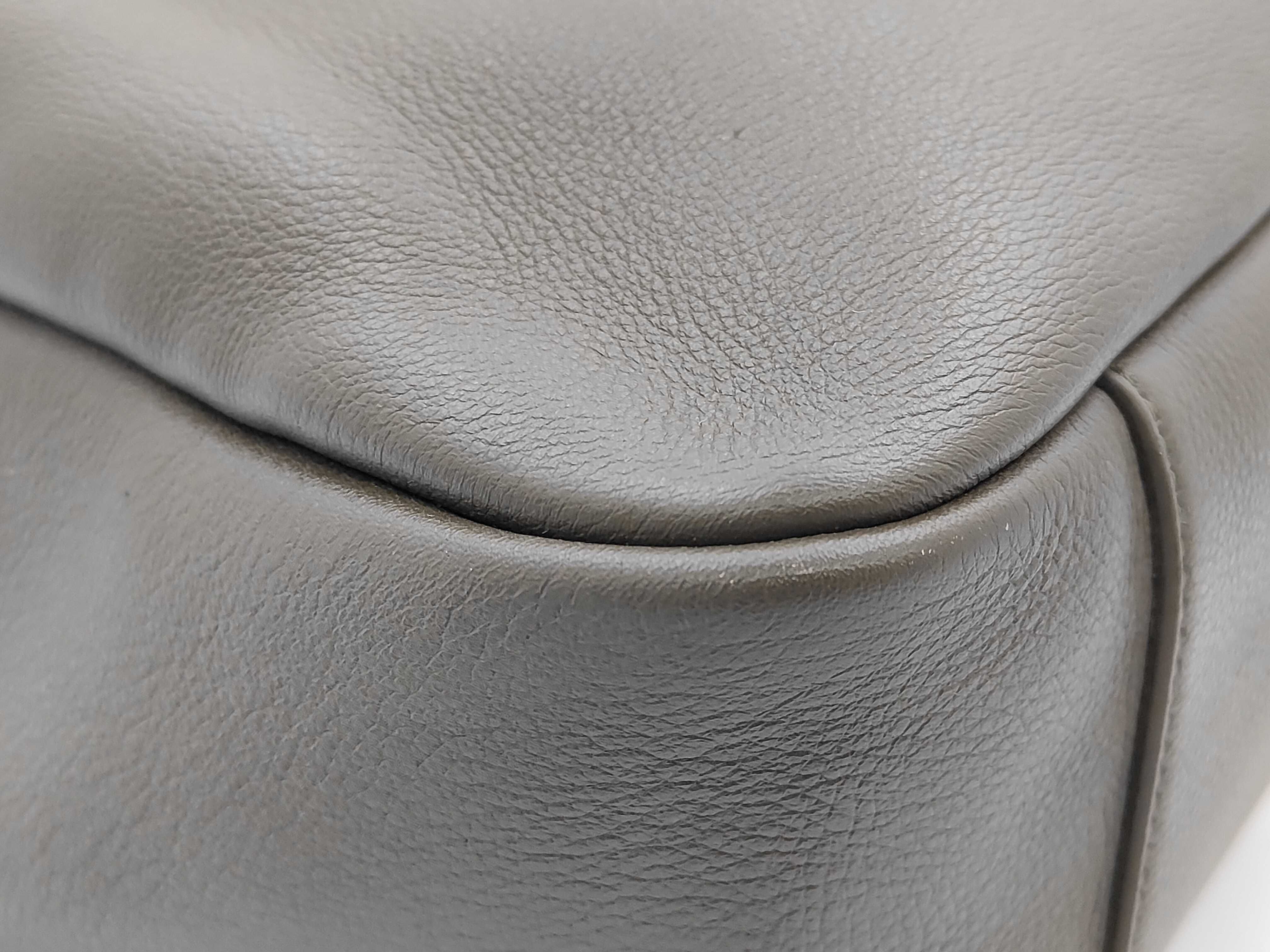 Leather Logo Hardware Semi-Shoulder Bag — view 6