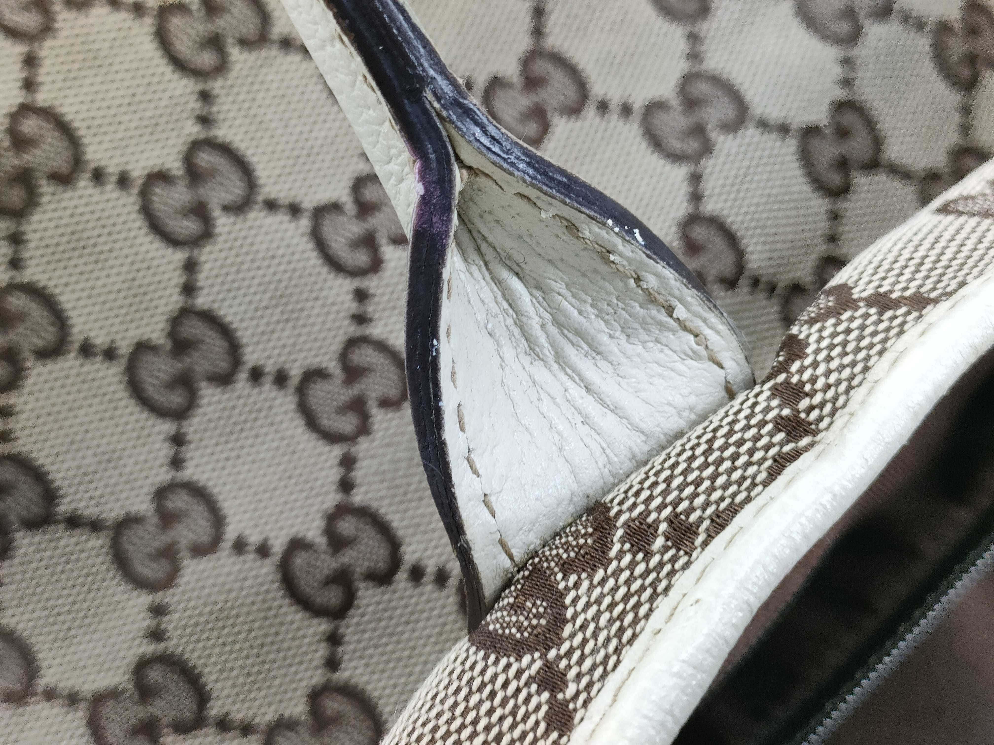 GG Canvas Tote Bag, Sherry Line Tote Bag — view 7