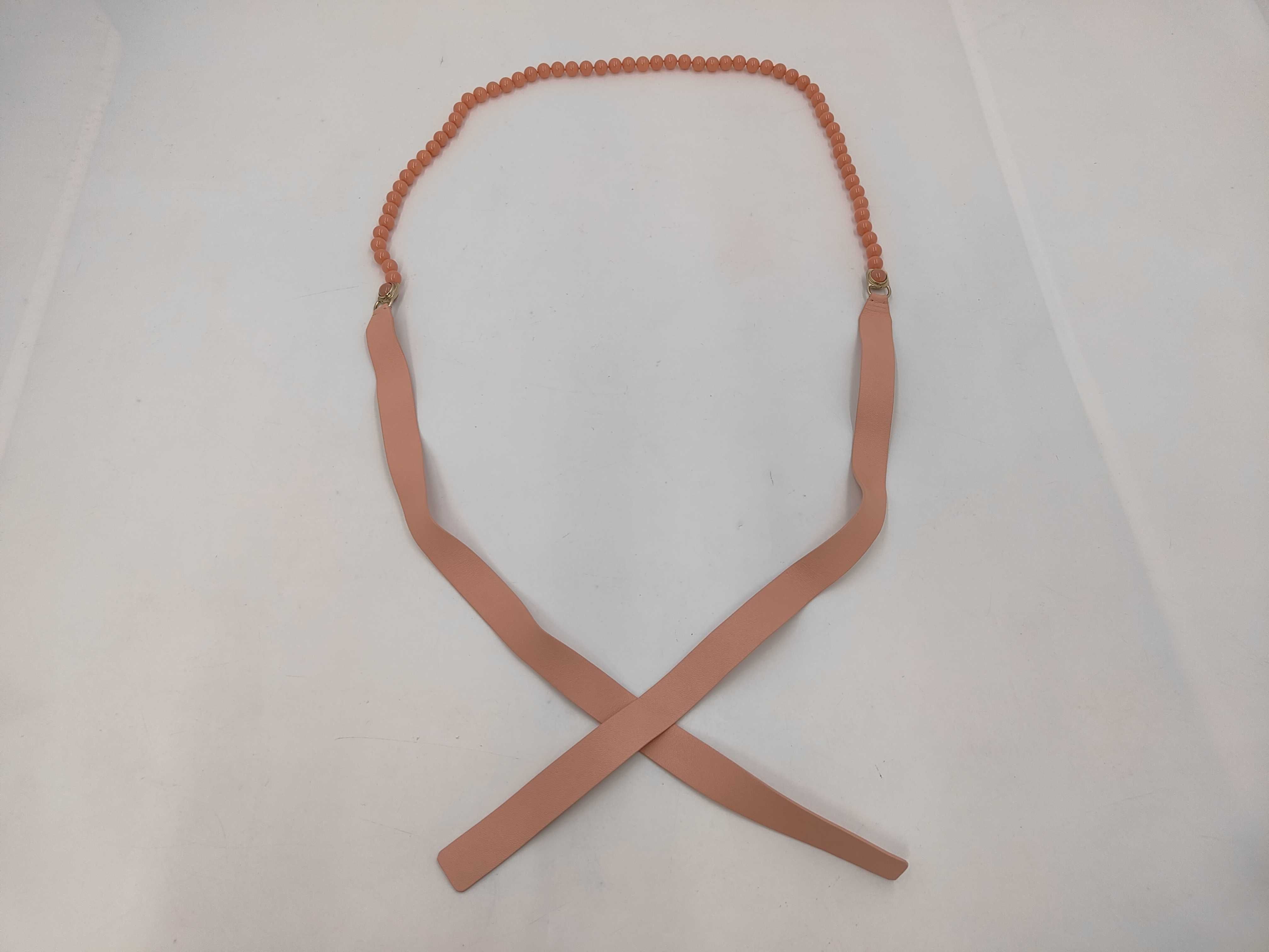 belt leather pink belt — view 2