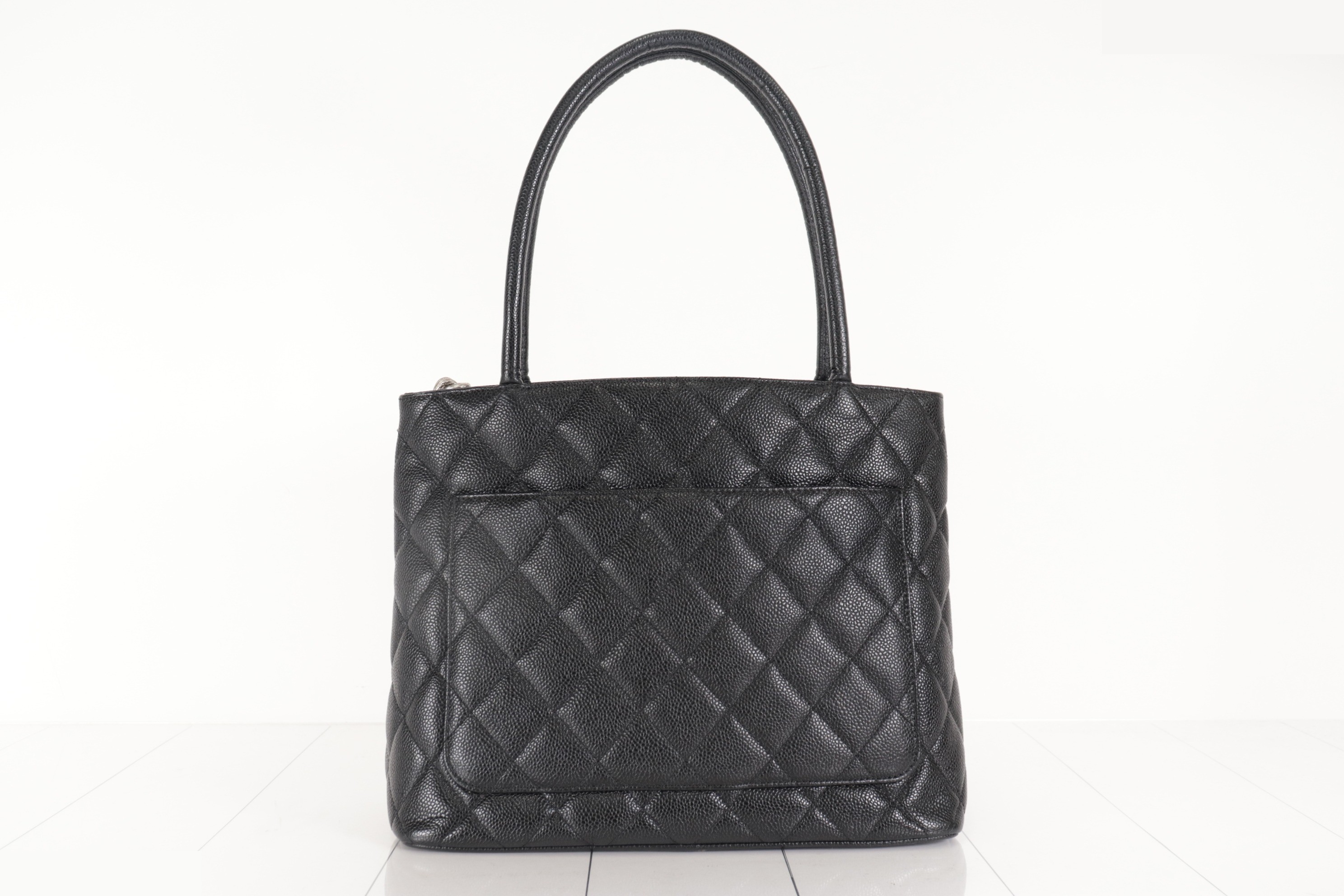Reissue Tote Bag, Caviar, No. 9 — view 2