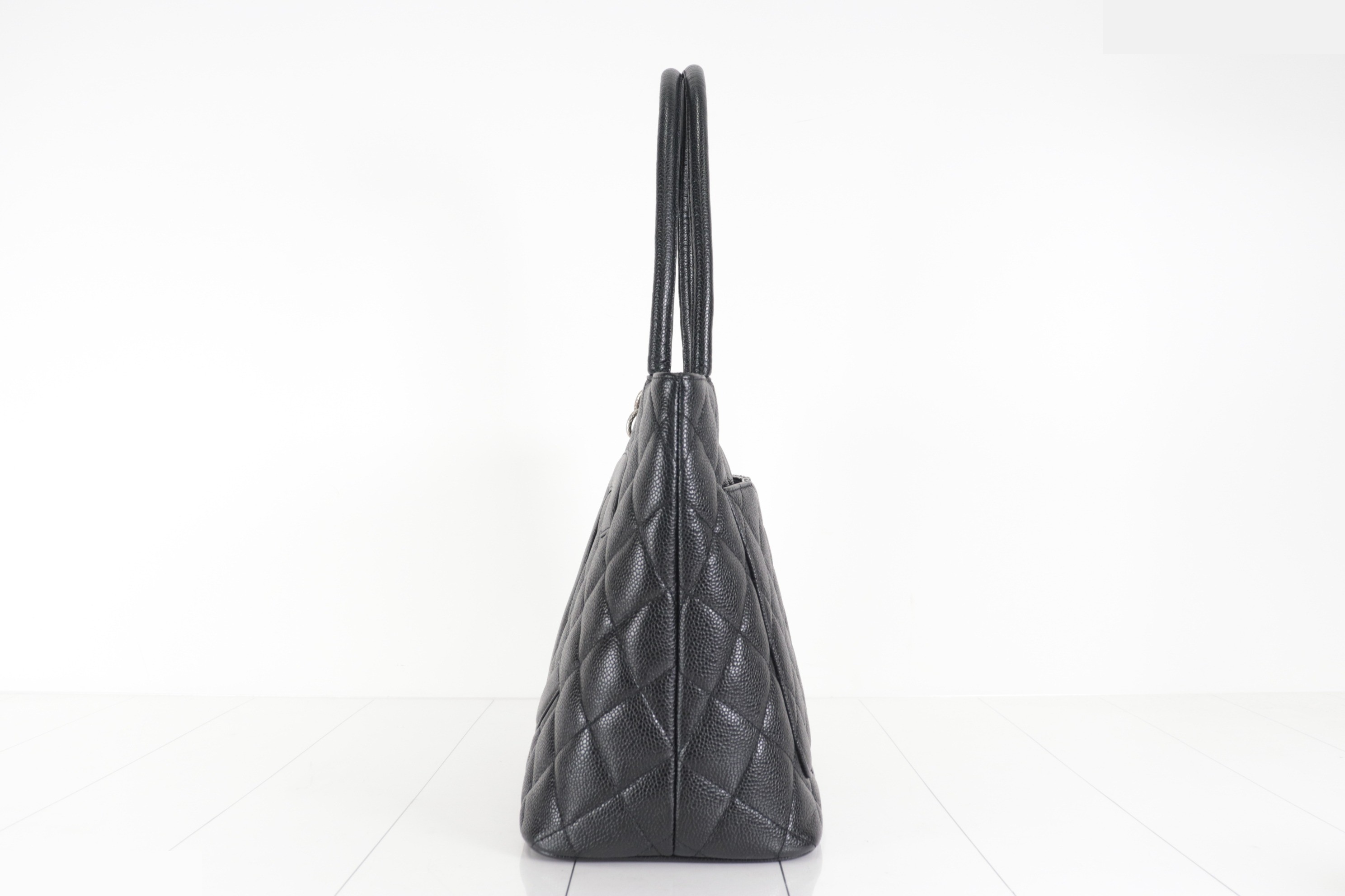Reissue Tote Bag, Caviar, No. 9 — view 3