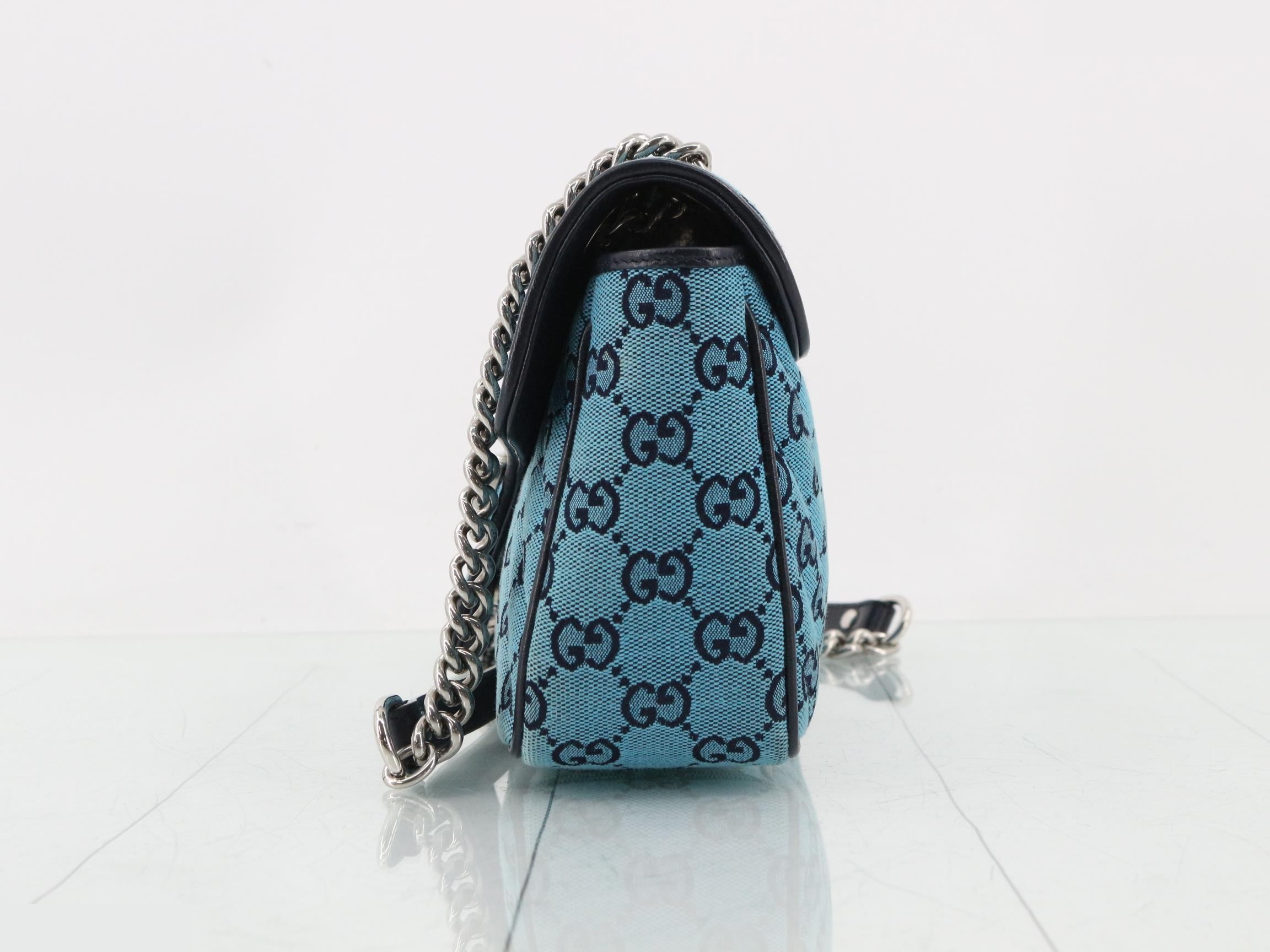 GG Marmont chain shoulder bag — view 3