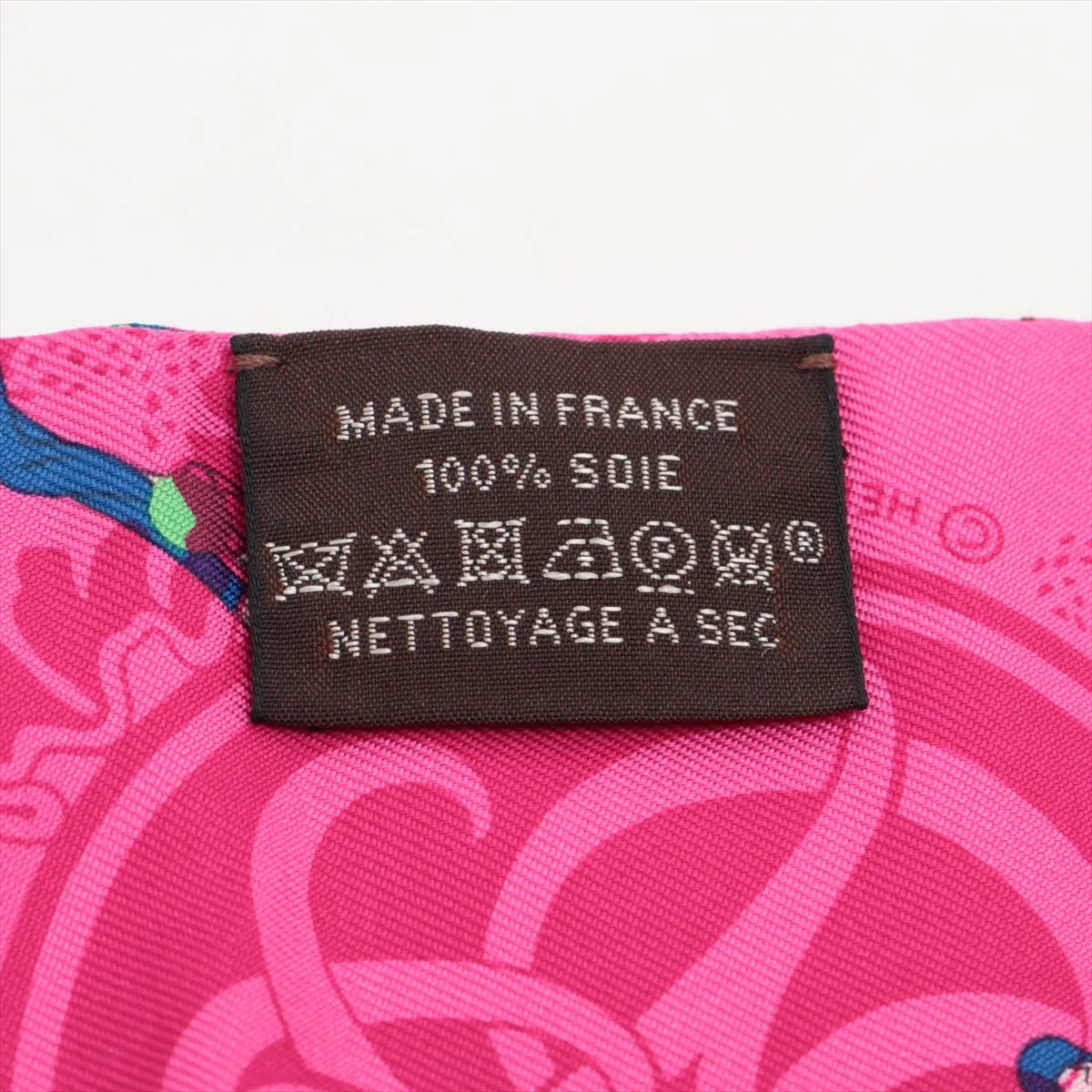Twilly Ex-Libris Les Parisiennes Scarf Silk Pink — view 3