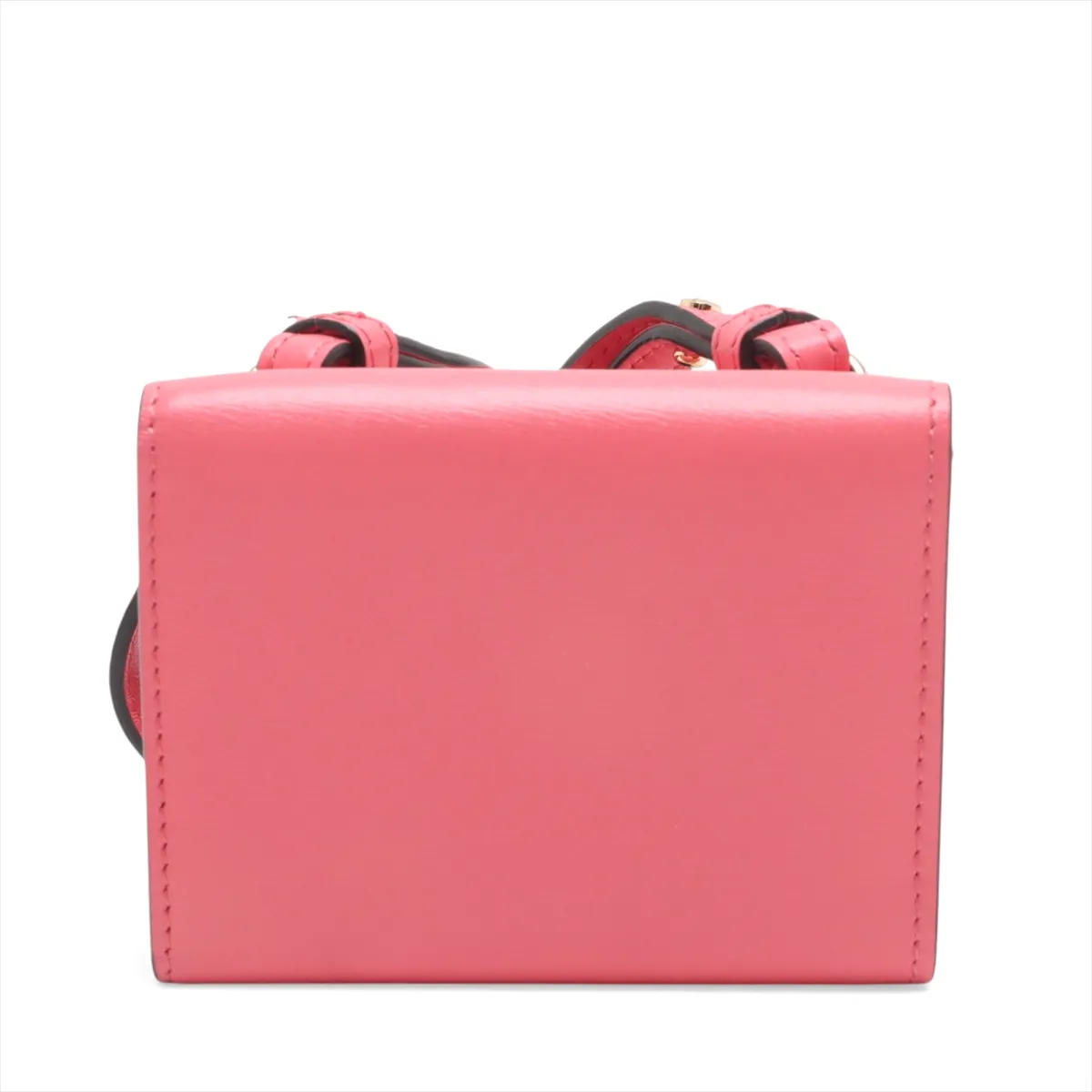 Bucket Leather Shoulder Wallet Pink 8M0482 — view 2