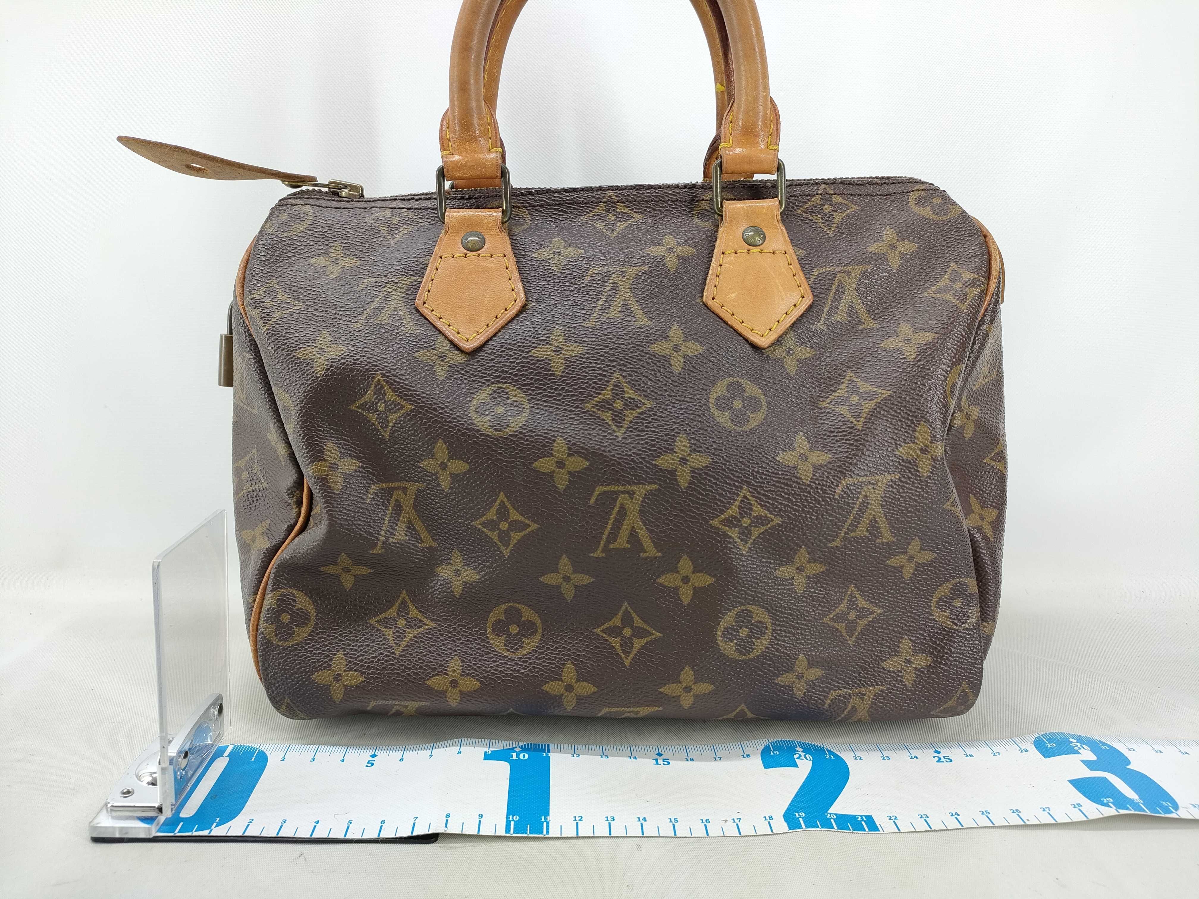 Monogram Louis Vuitton Speedy 25 M41528 MI862 Boston Bag — view 2