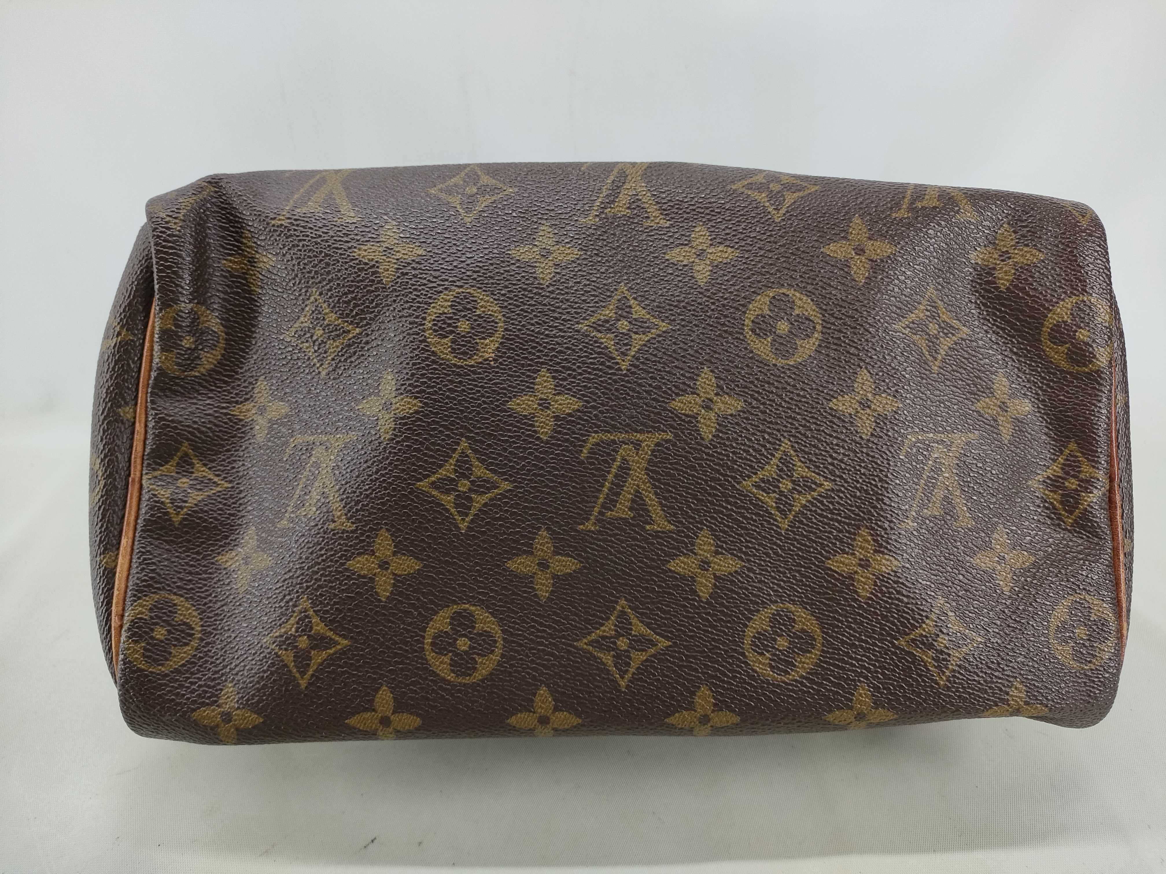Monogram Louis Vuitton Speedy 25 M41528 MI862 Boston Bag — view 3
