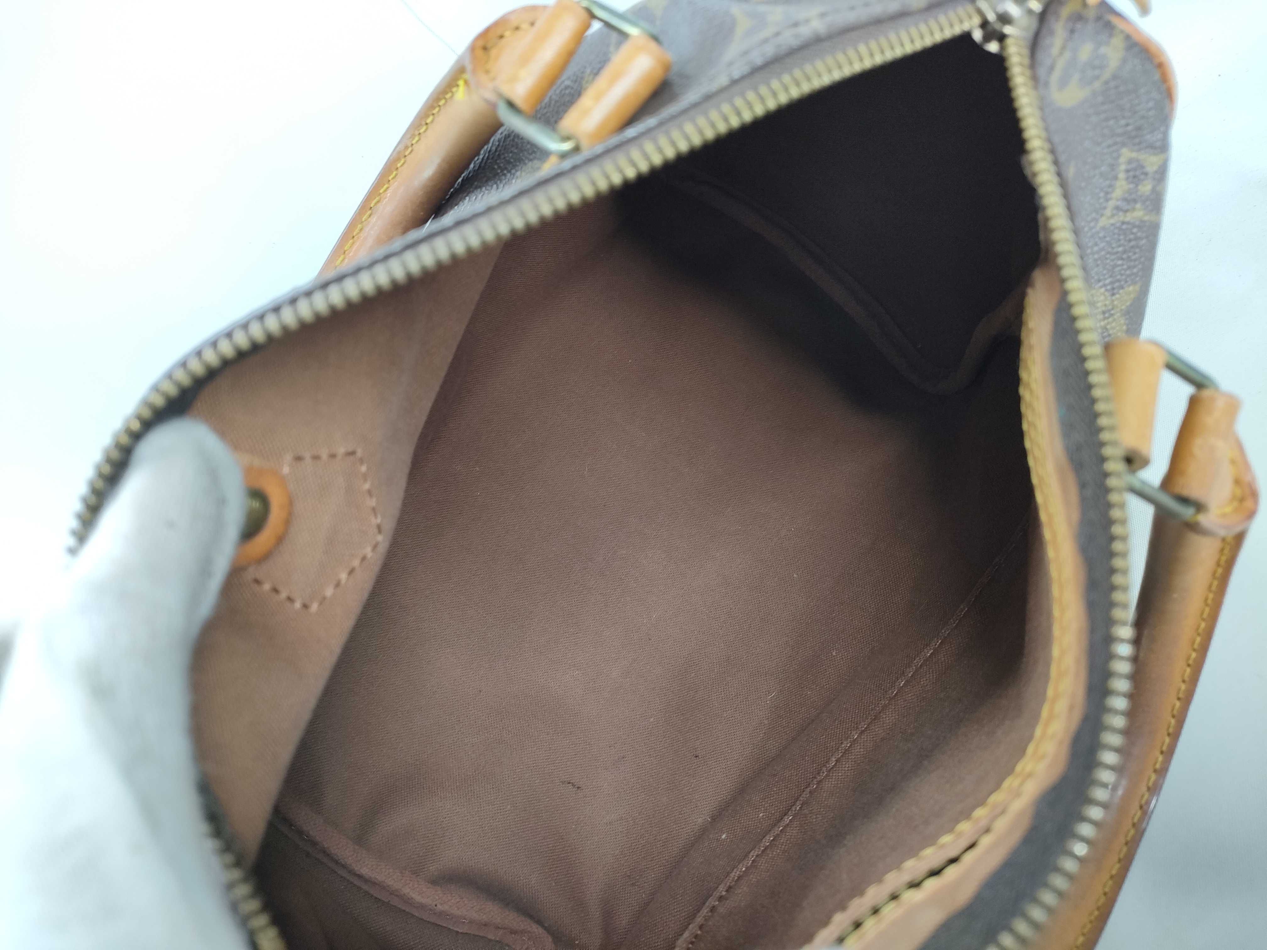 Monogram Louis Vuitton Speedy 25 M41528 MI862 Boston Bag — view 10