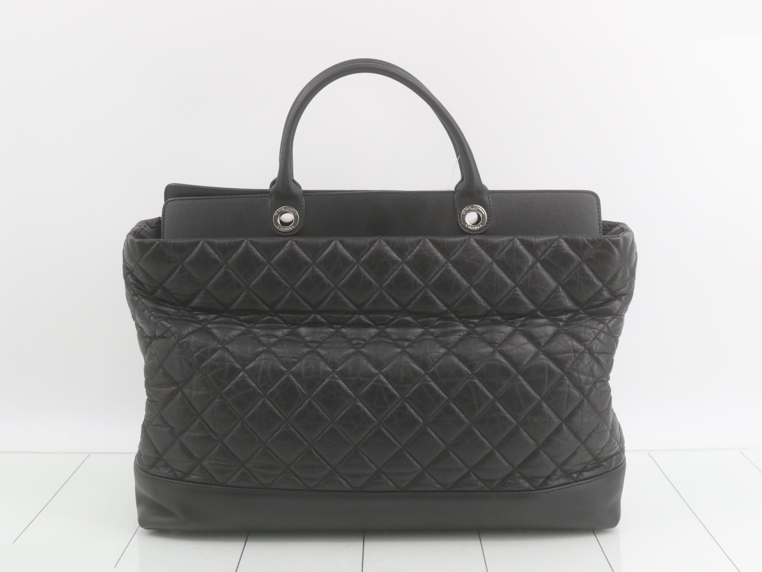 Matelassé Lambskin 2-Way Tote Bag — view 2