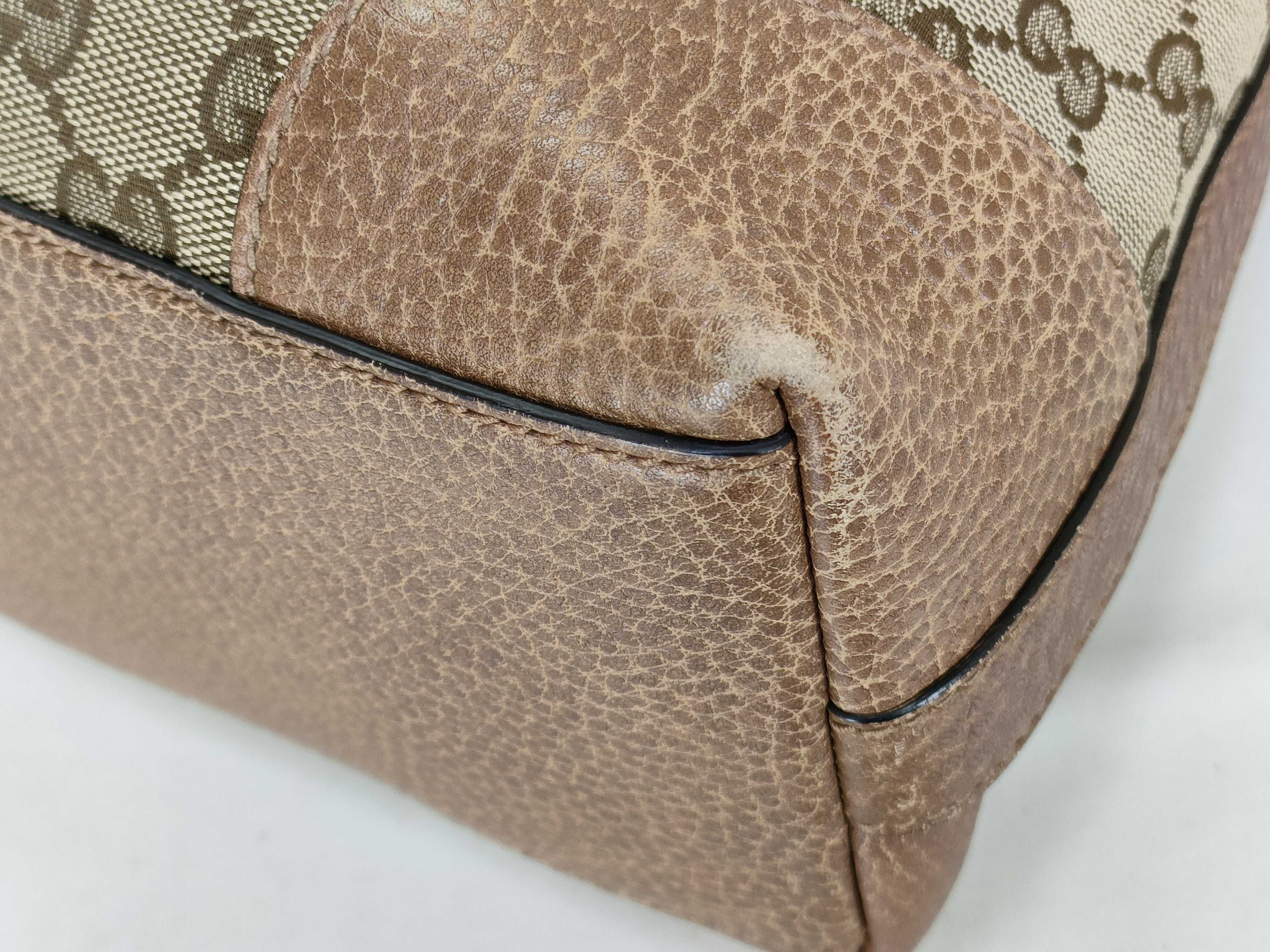 GG Canvas Sukey Hobo Shoulder Bag (Brown) Shoulder Bag — view 7
