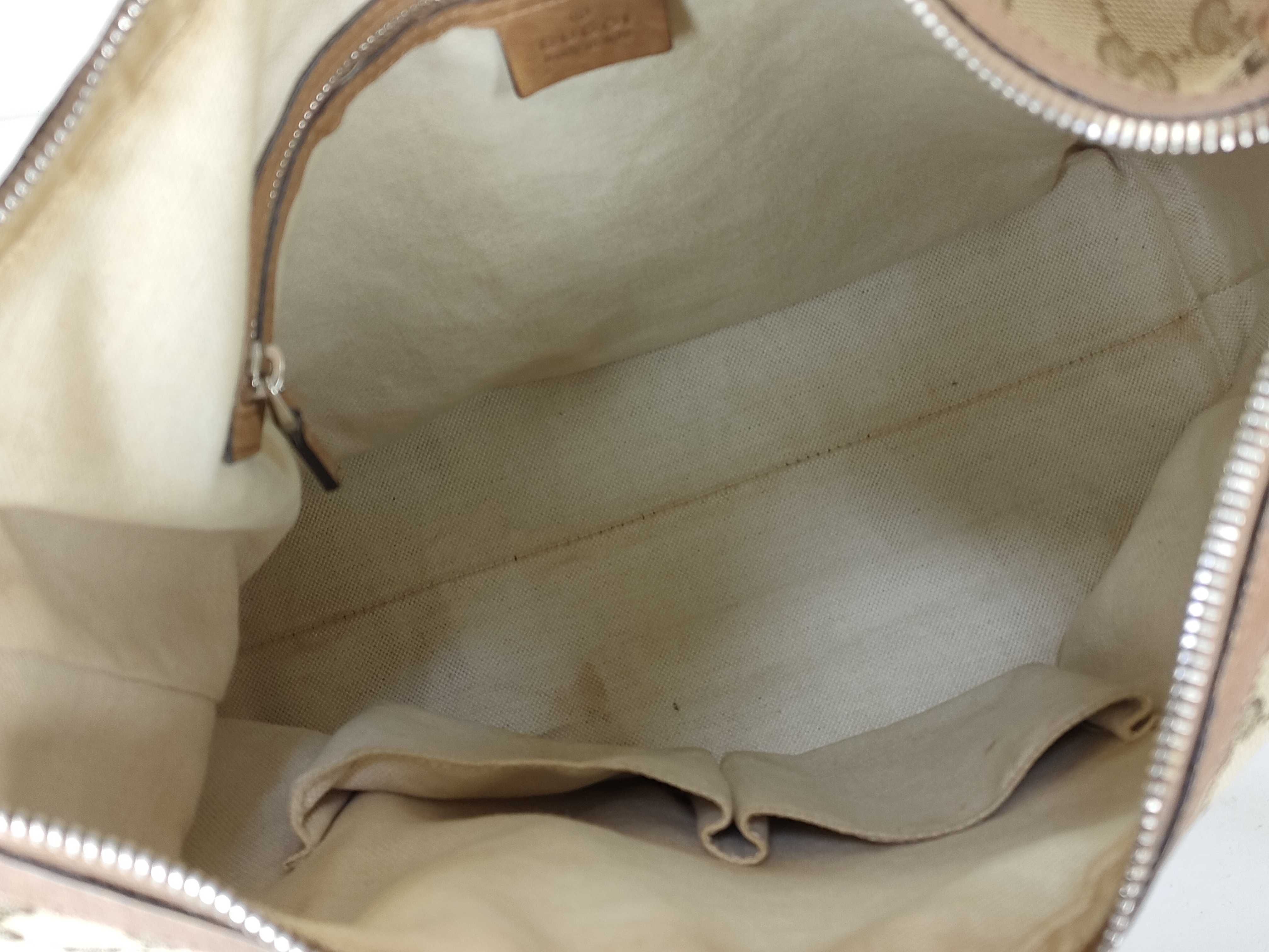 GG Canvas Sukey Hobo Shoulder Bag (Brown) Shoulder Bag — view 10