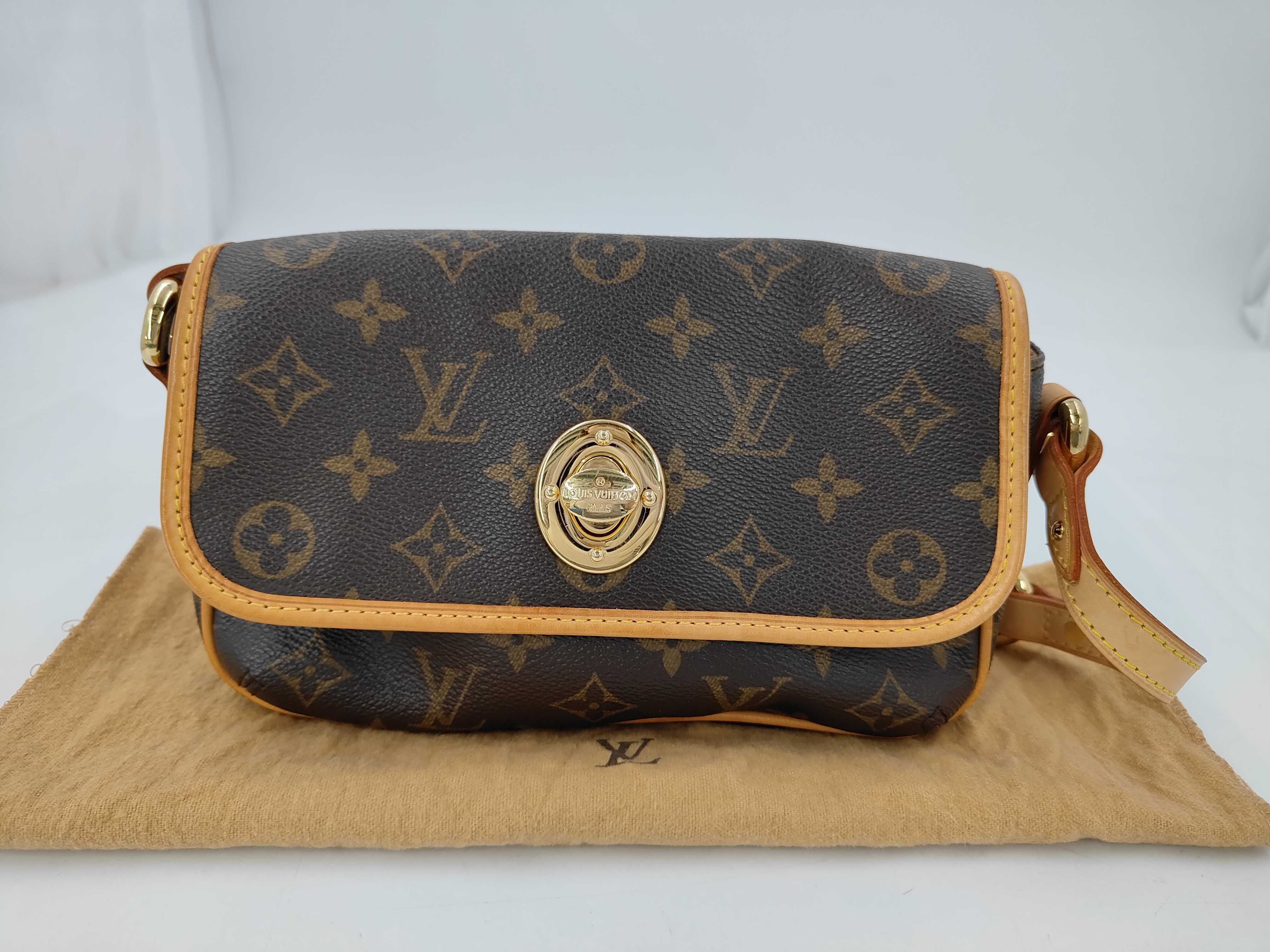 Monogram Louis Vuitton Brown M40078 Monogram Tikal PM Shoulder Bag