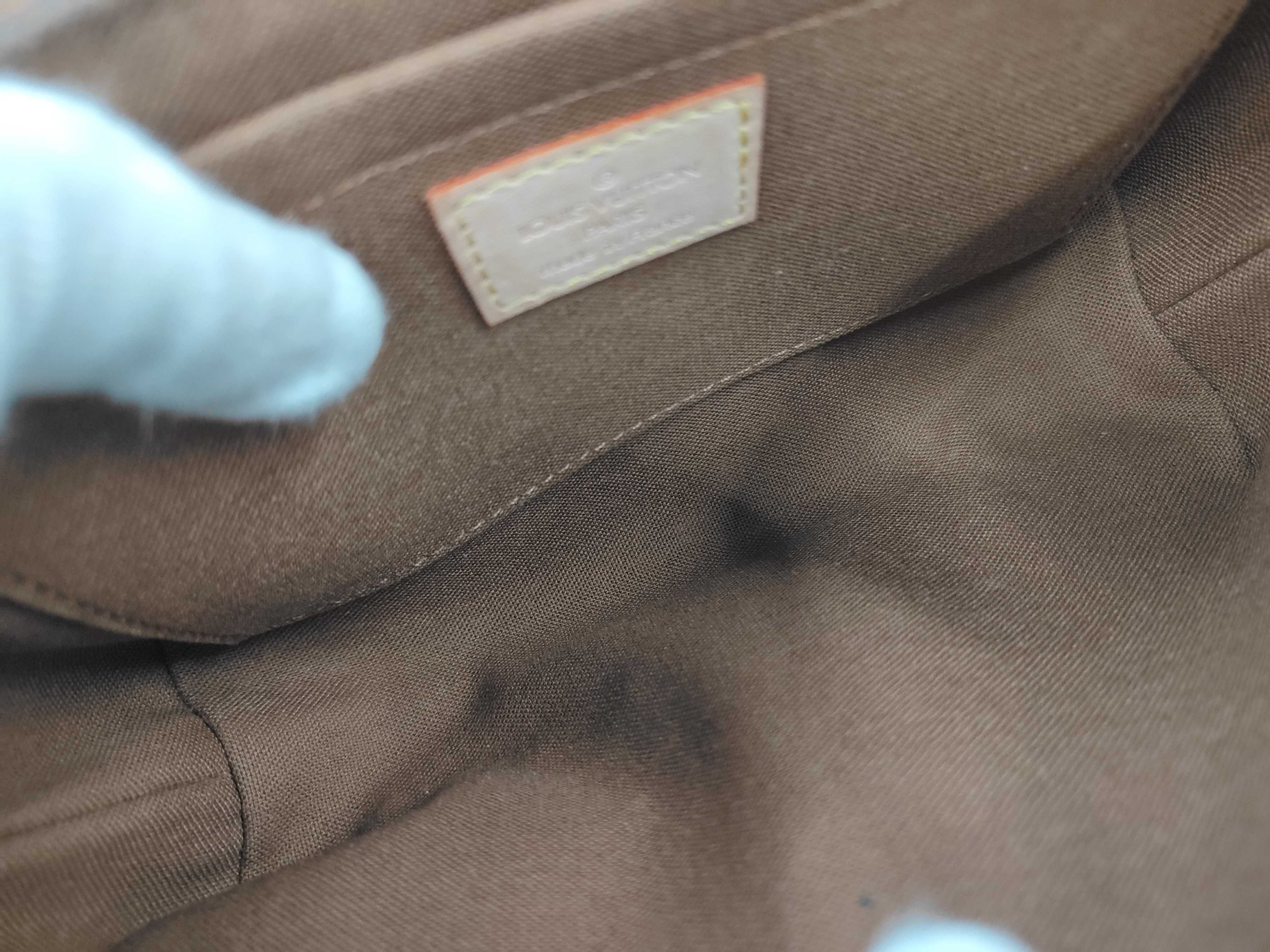 Monogram Louis Vuitton Brown M40078 Monogram Tikal PM Shoulder Bag — view 9