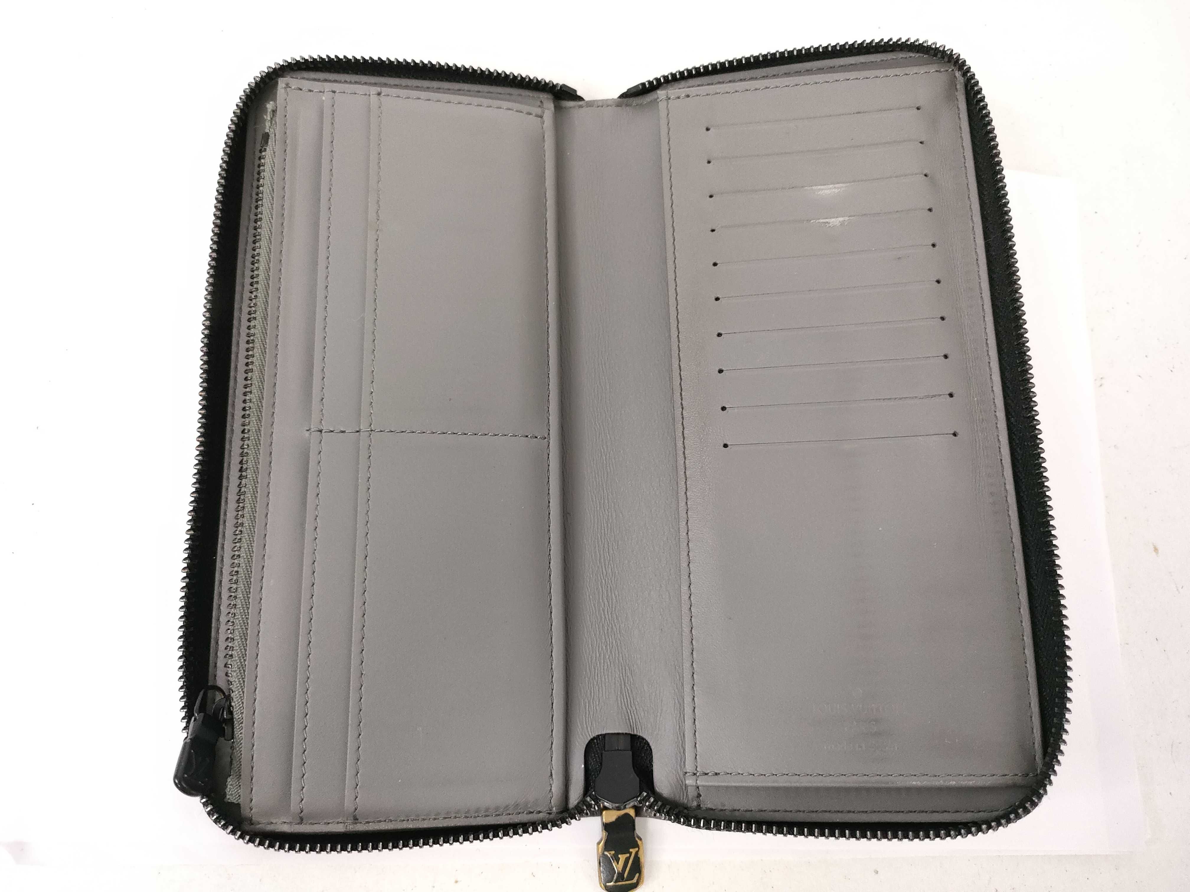 Monogram Shadow Zippy Wallet Vertical Long Wallet M81384 RFID detected — view 8