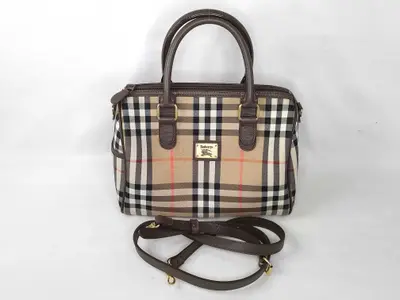 Burberrys / 2-way bag / Canvas handbag