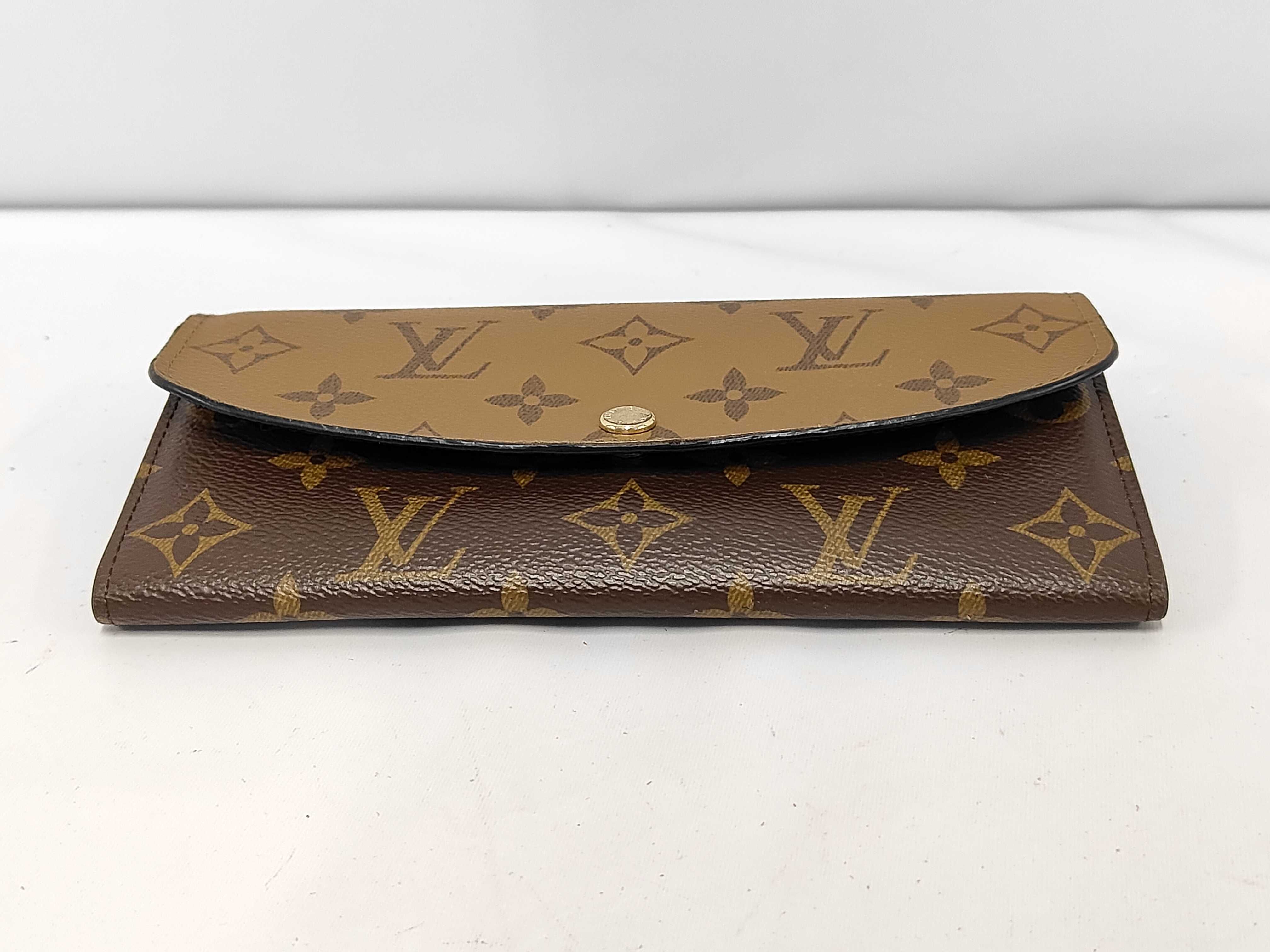 LV Monogram Reverse Portefeuille Emilie M82157 IC Type Wallet — view 3