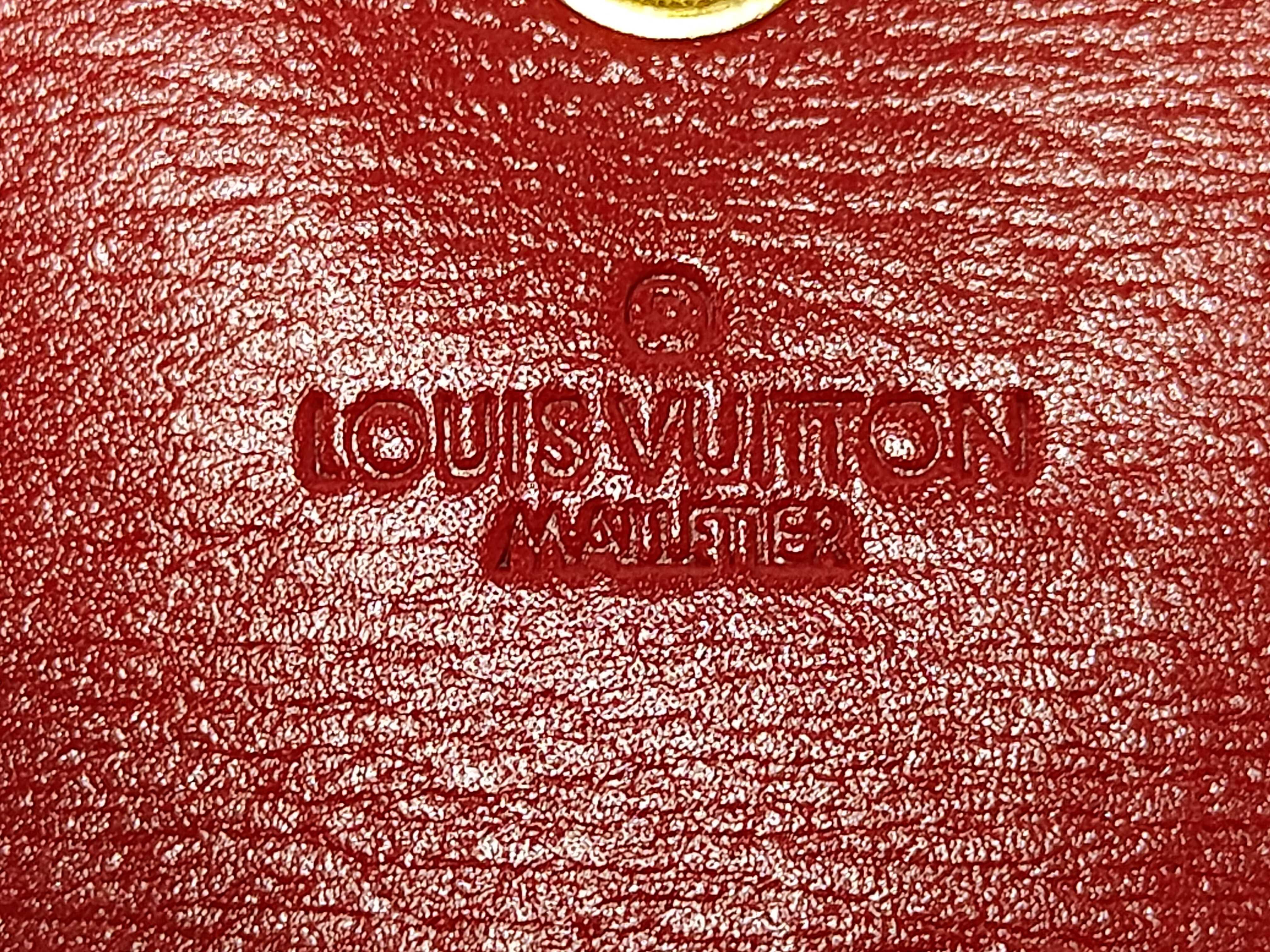 Epi leather / Model number unknown / Serial number unknown / Folding wallet / Leather wallet — view 10