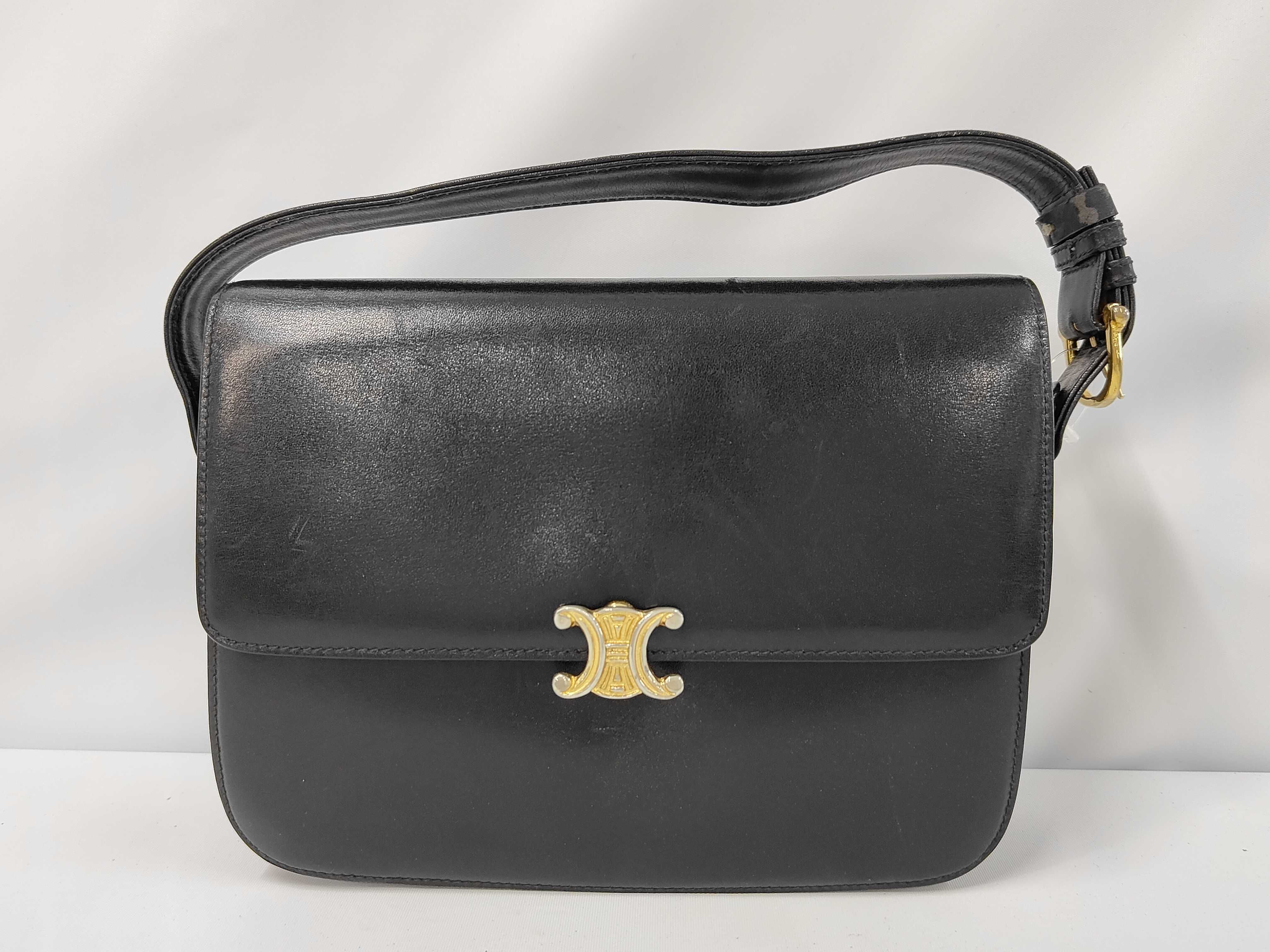 Triomphe Leather Handbag