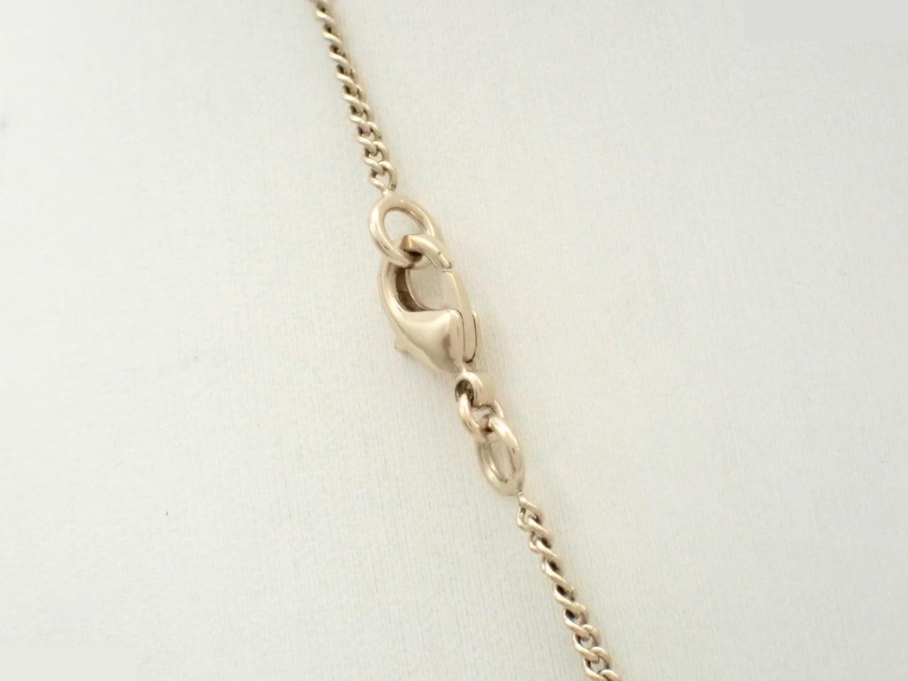 Coco Mark Pearl Rhinestone Necklace, Chain approx. 61cm — view 2