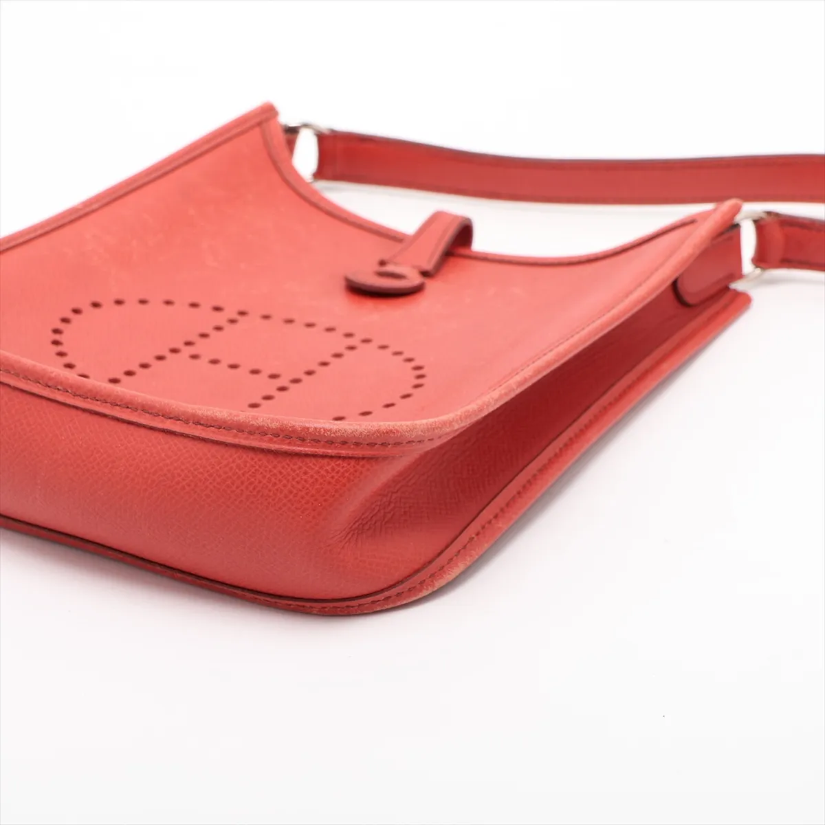 Evelyne 16 TPM, Veau Epsom leather, orange, silver hardware, G: 2003 — view 3