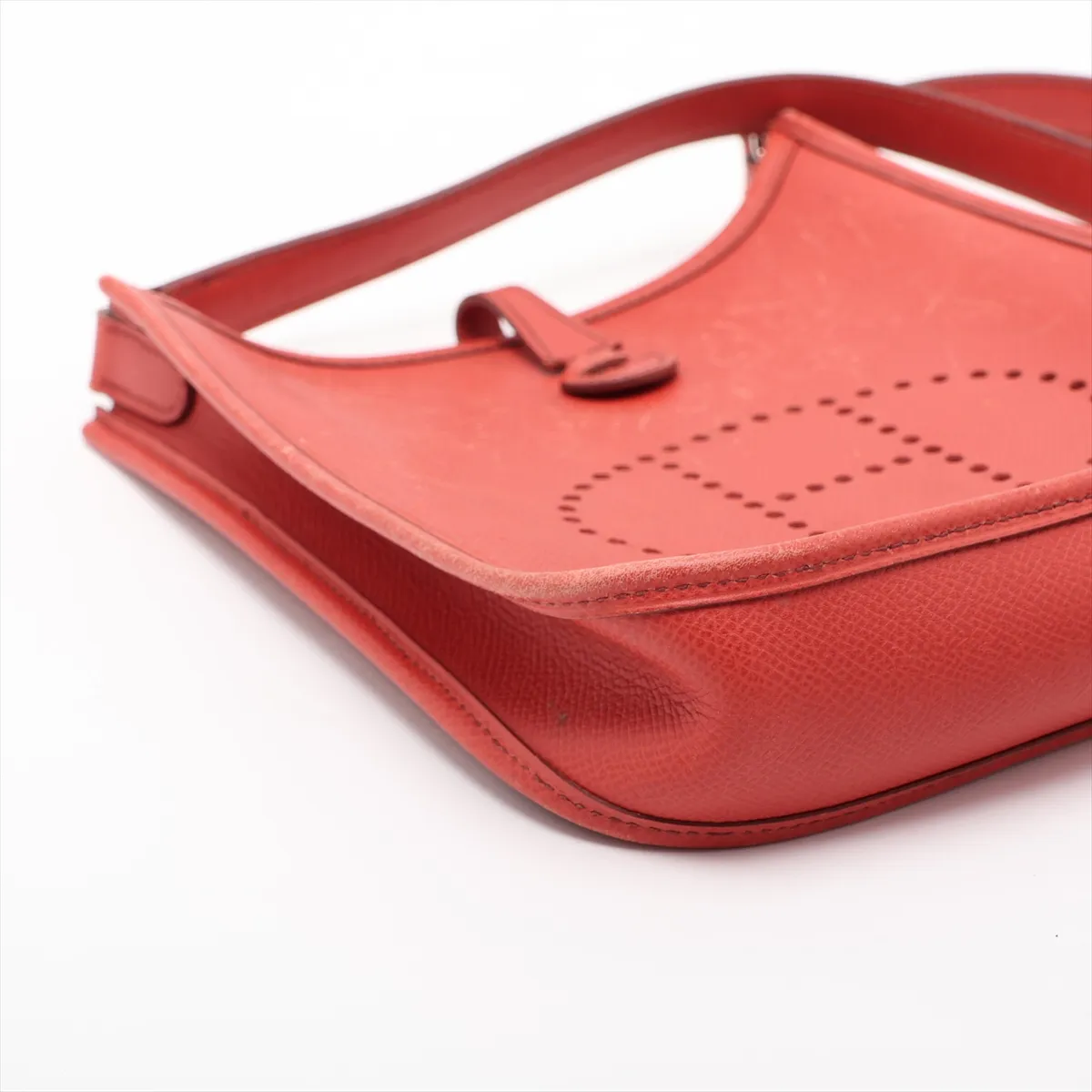 Evelyne 16 TPM, Veau Epsom leather, orange, silver hardware, G: 2003 — view 4