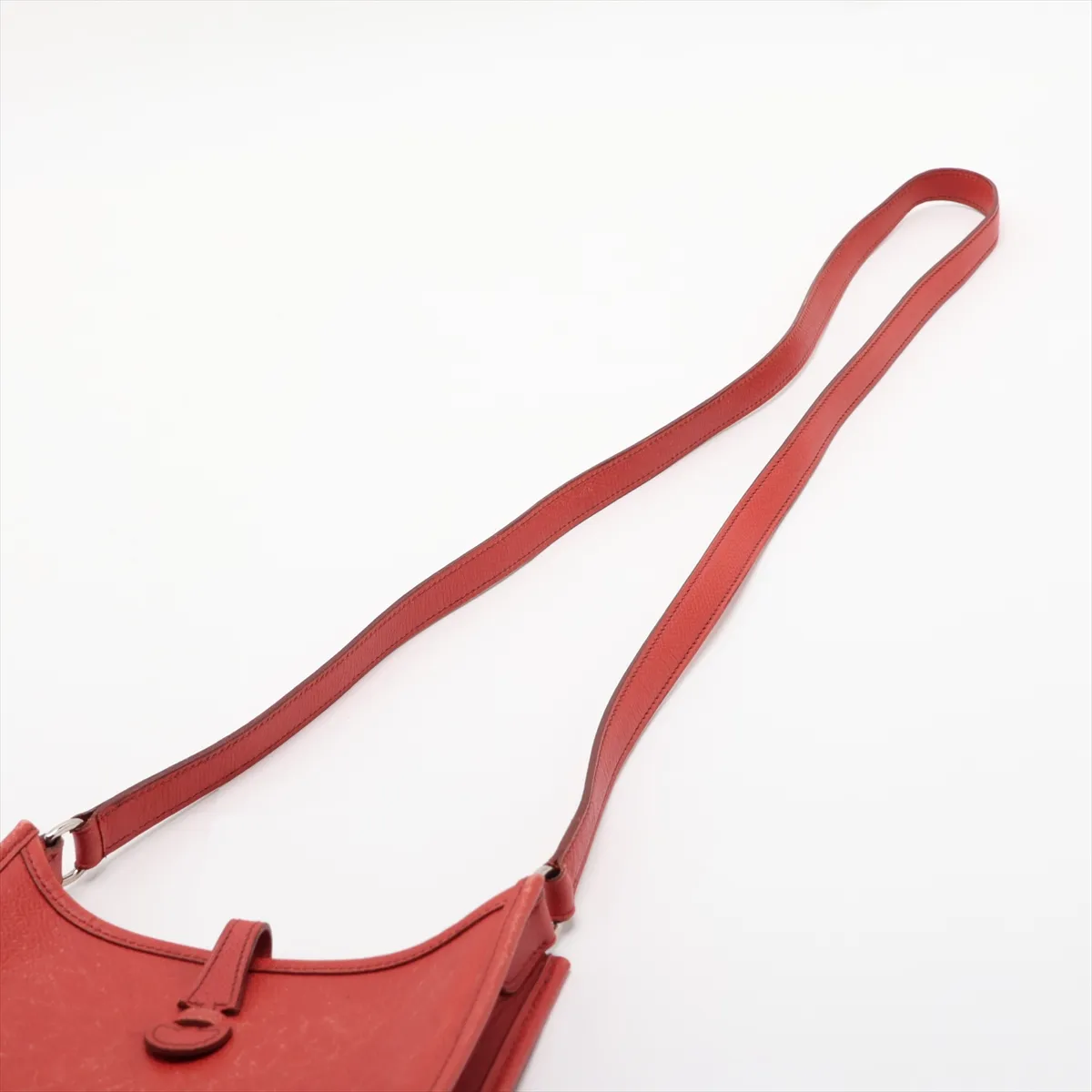 Evelyne 16 TPM, Veau Epsom leather, orange, silver hardware, G: 2003 — view 5