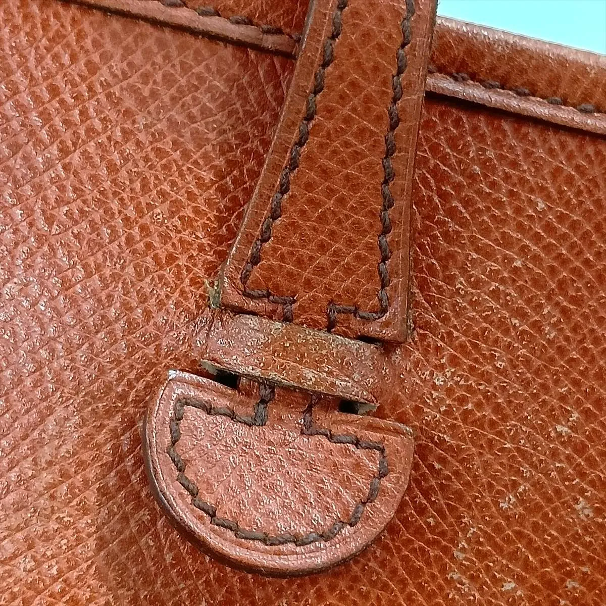 Evelyne 16 TPM, Veau Epsom leather, orange, silver hardware, G: 2003 — view 10