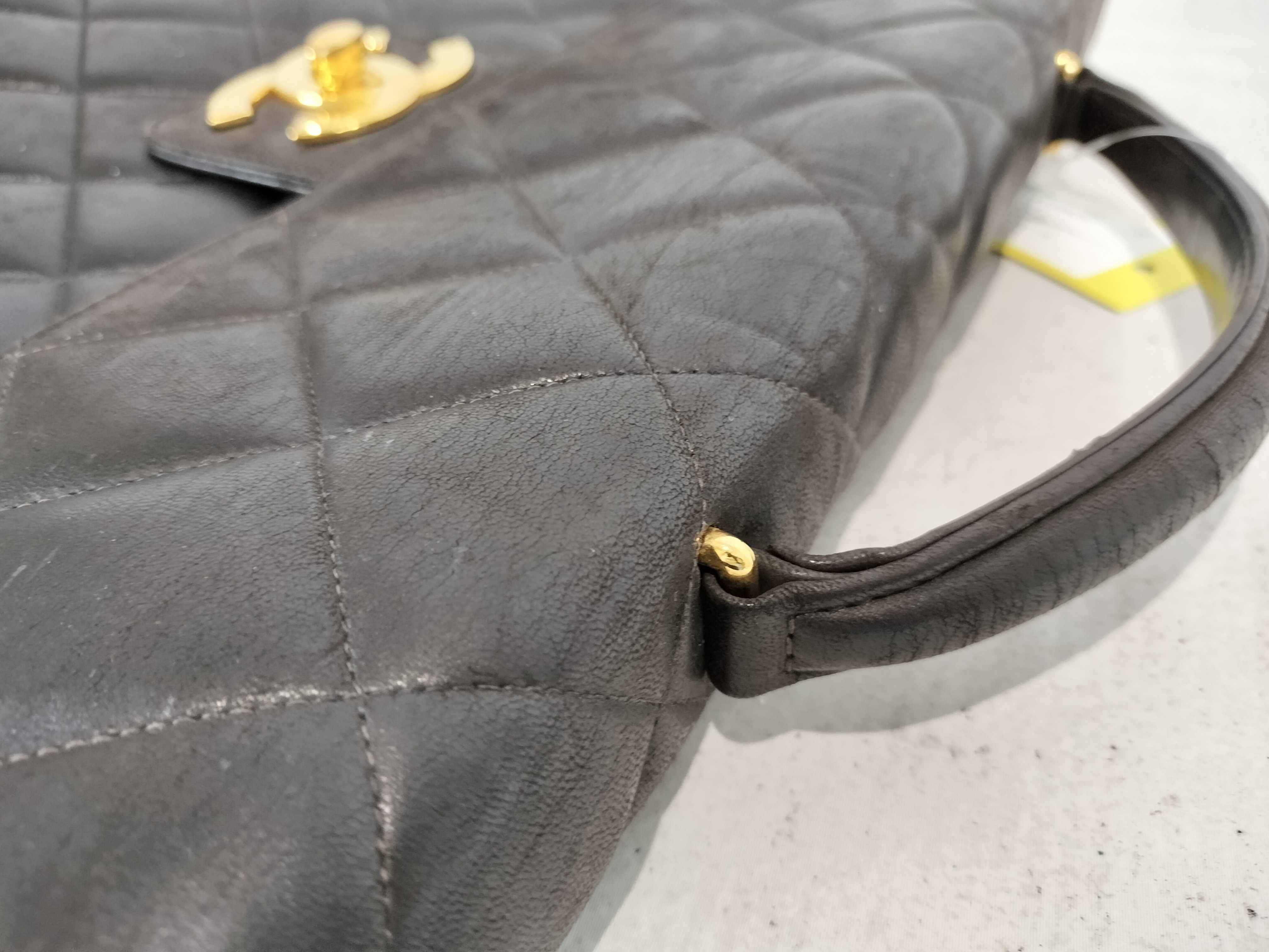 lambskin briefcase handbag — view 5