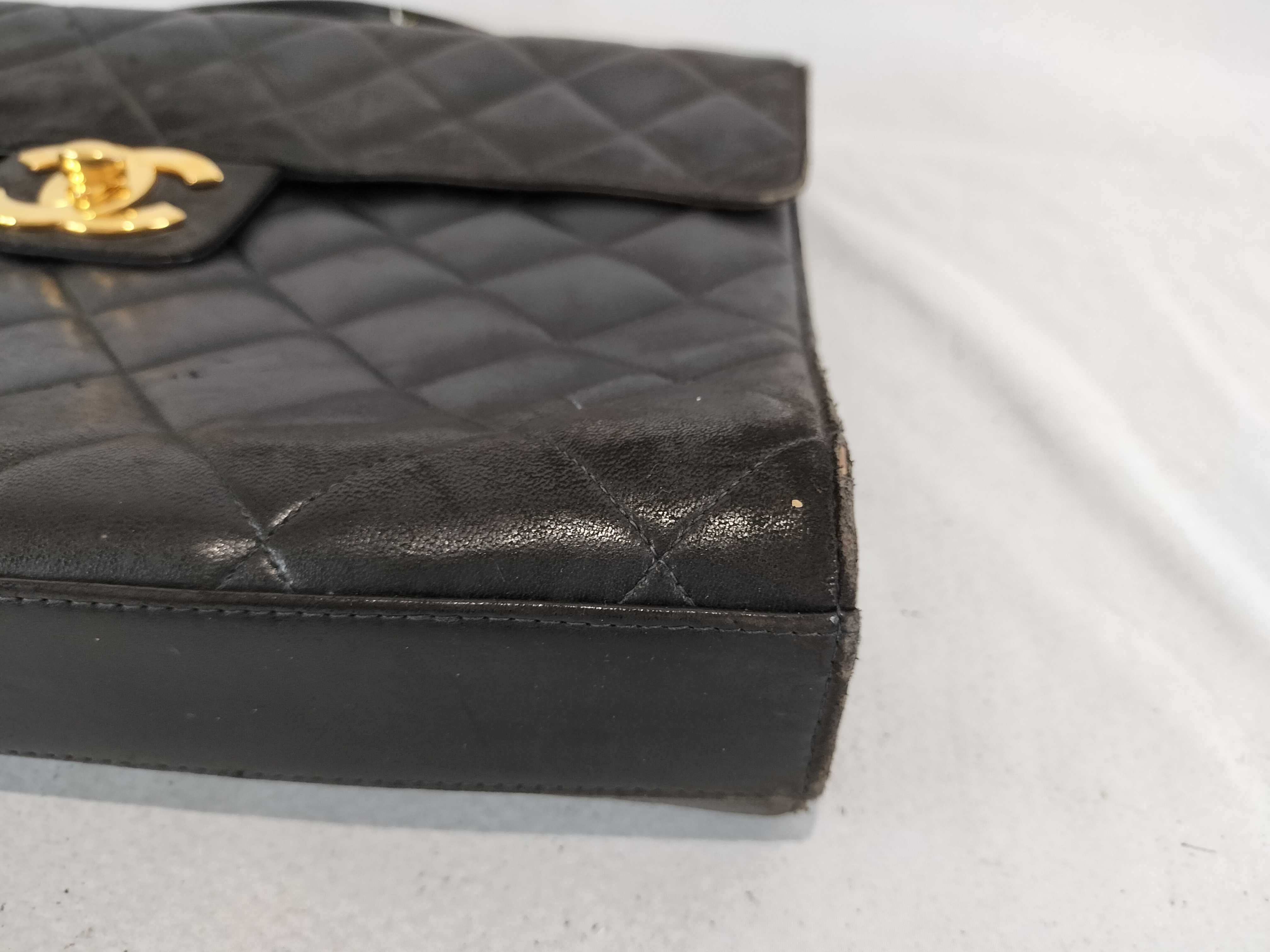 lambskin briefcase handbag — view 6