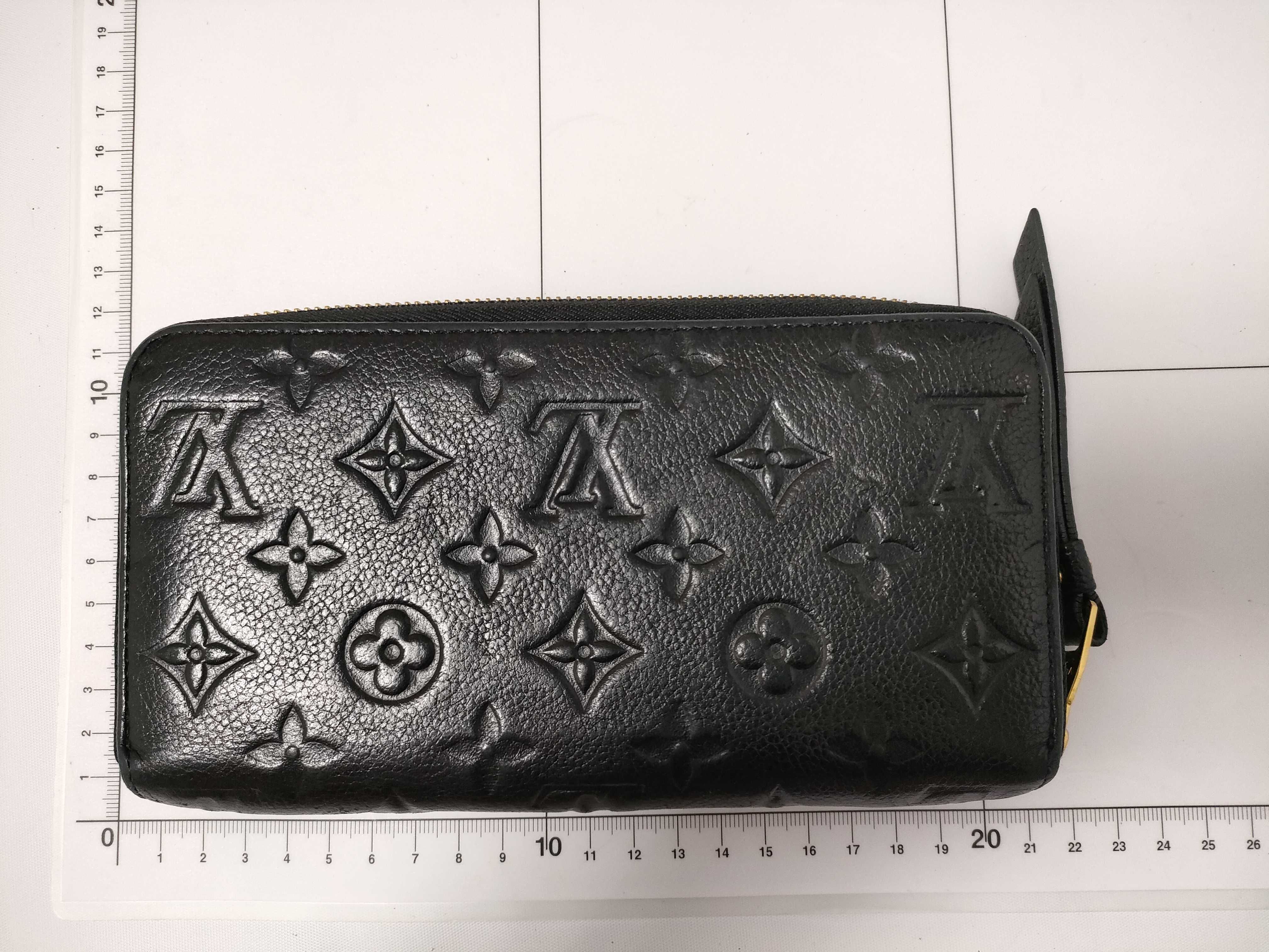 Monogram Empreinte Zippy Wallet Leather Noir M28791 TS2127 Wallet — view 2