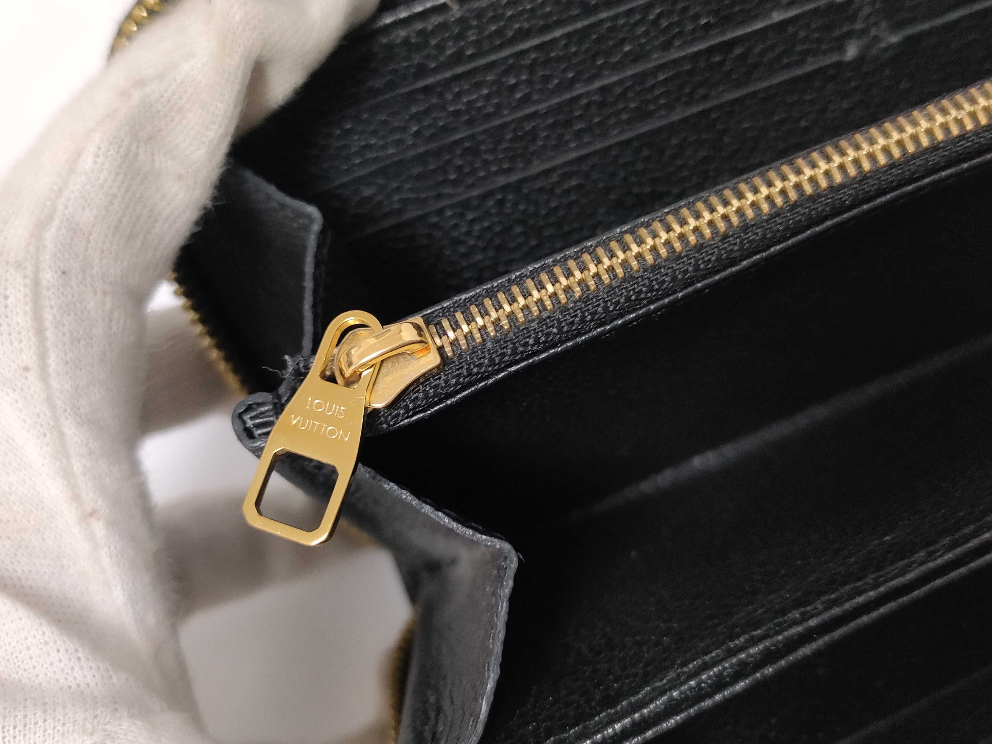 Monogram Empreinte Zippy Wallet Leather Noir M28791 TS2127 Wallet — view 12