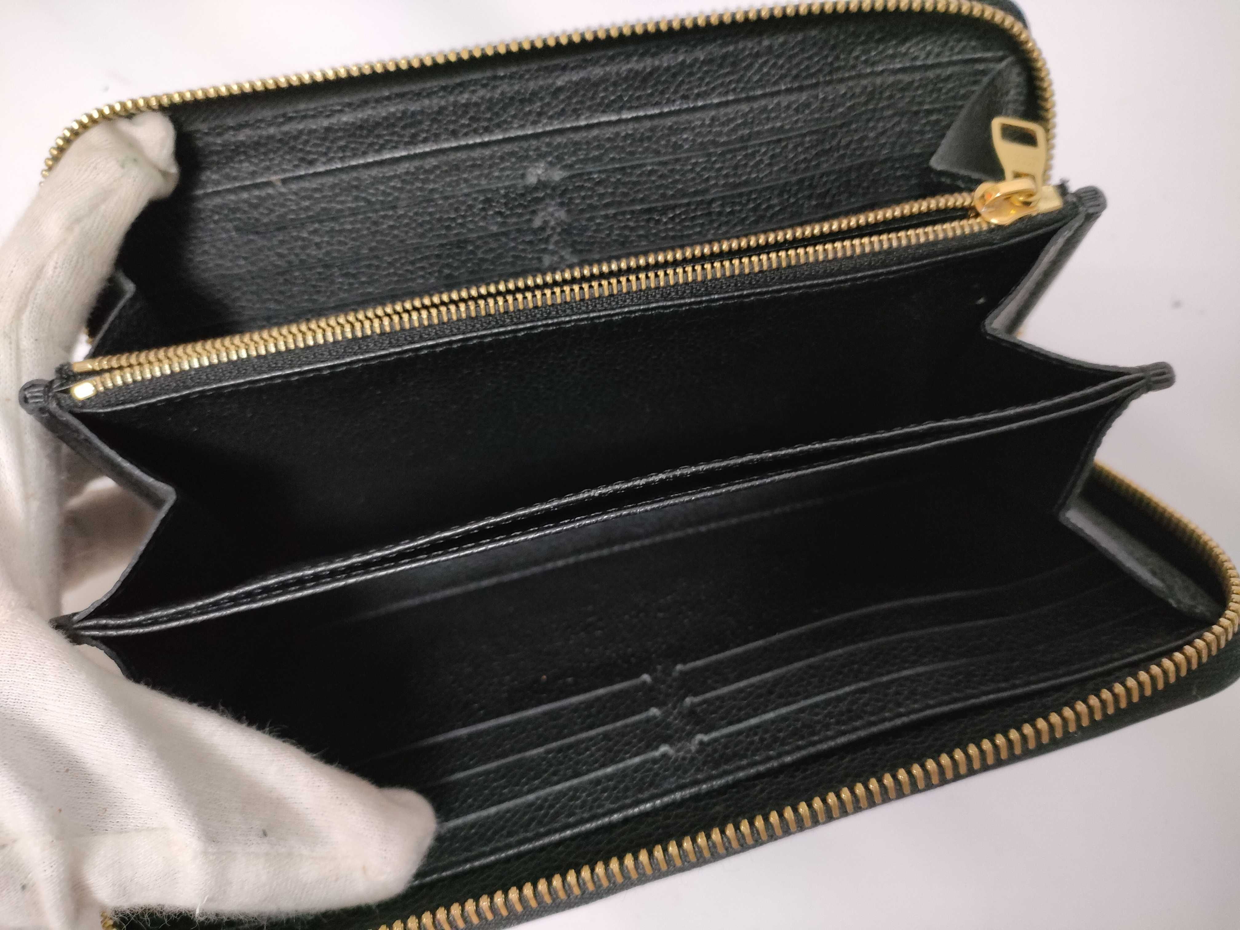 Monogram Empreinte Zippy Wallet Leather Noir M28791 TS2127 Wallet — view 8