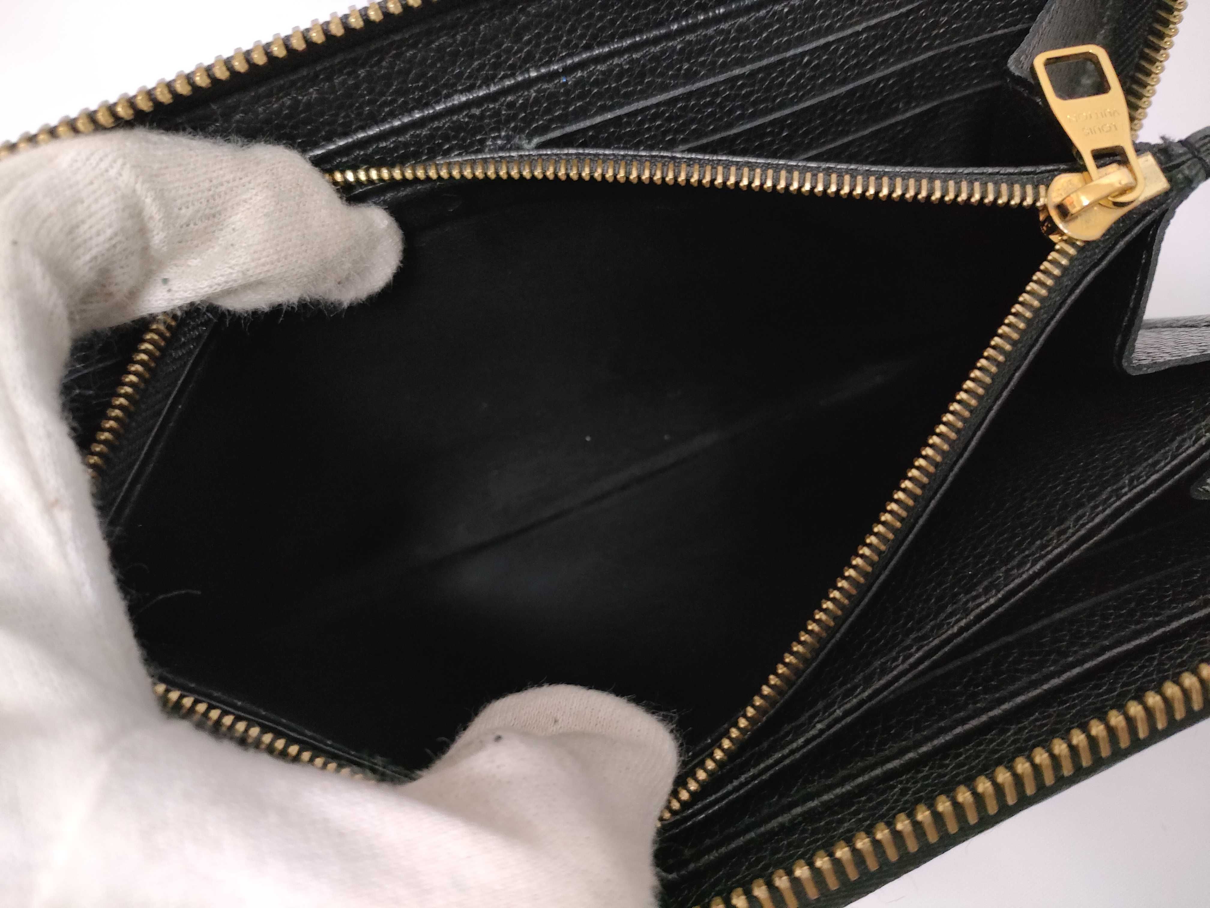 Monogram Empreinte Zippy Wallet Leather Noir M28791 TS2127 Wallet — view 9