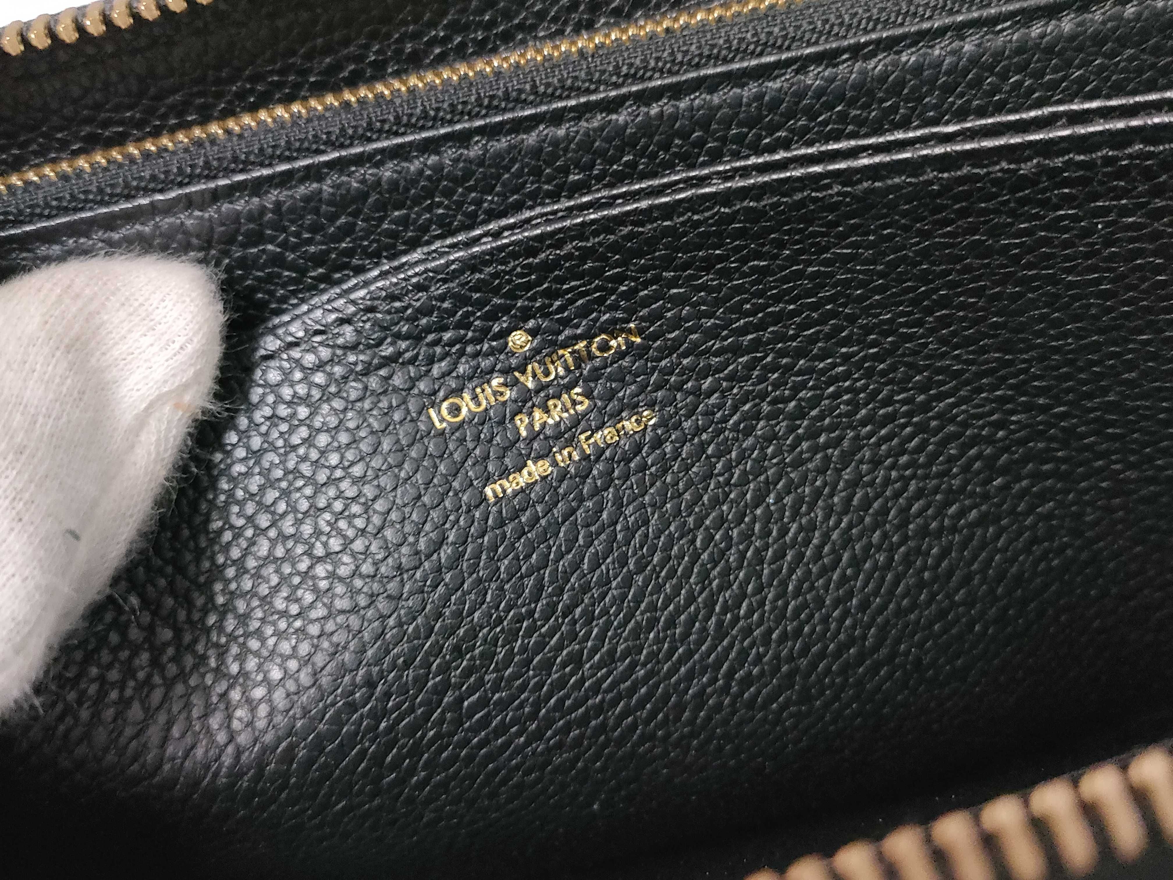 Monogram Empreinte Zippy Wallet Leather Noir M28791 TS2127 Wallet — view 10