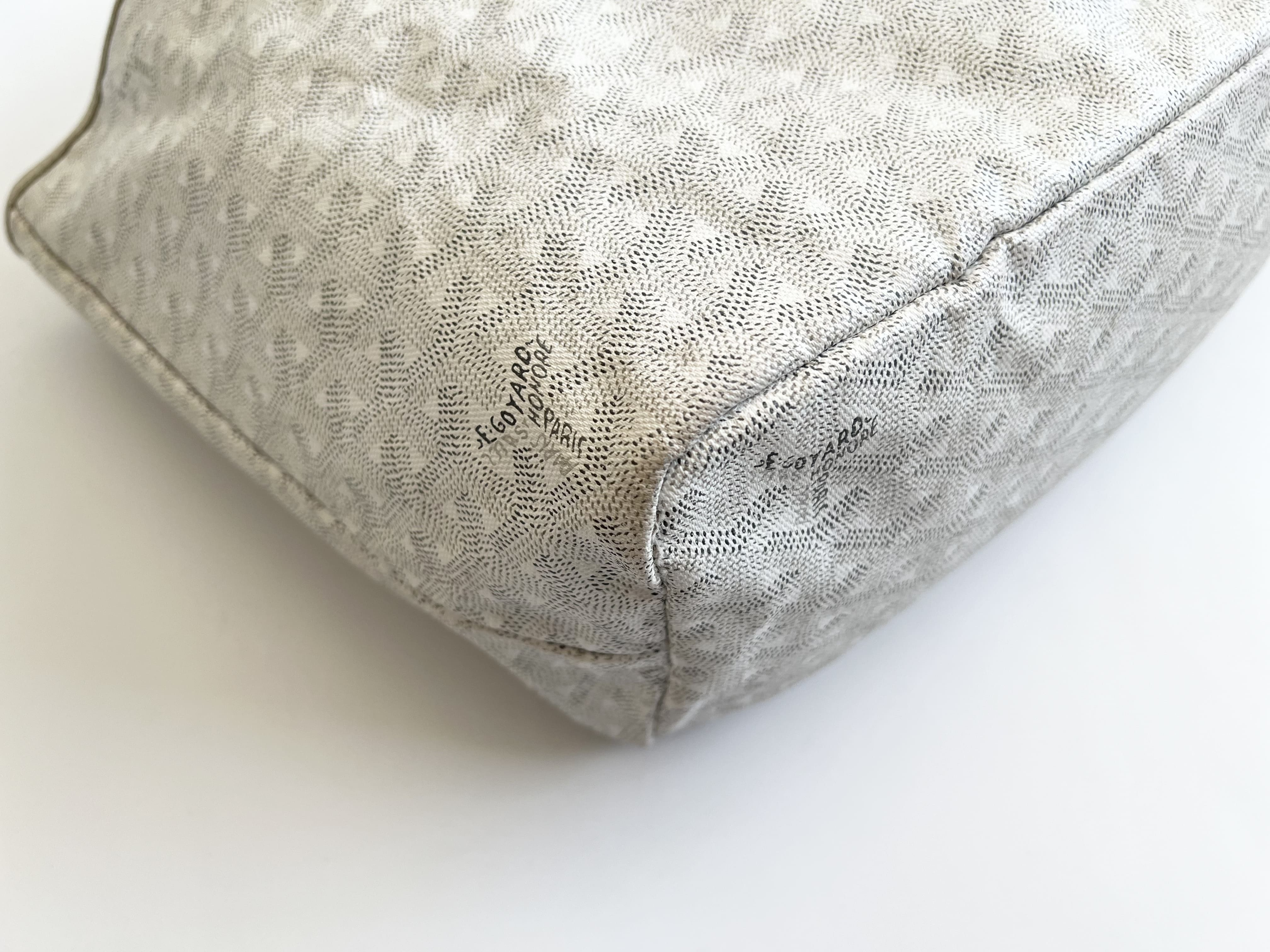 Saint Louis PM Handbag/Tote Bag with Pouch, Herringbone Print — view 14