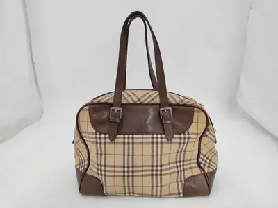 Boston Bag Nova Check Handbag Boston Bag