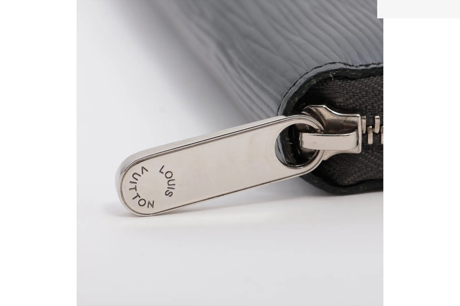 Epi Zippy Wallet, Silver, M82794, Leather Long Wallet — view 11