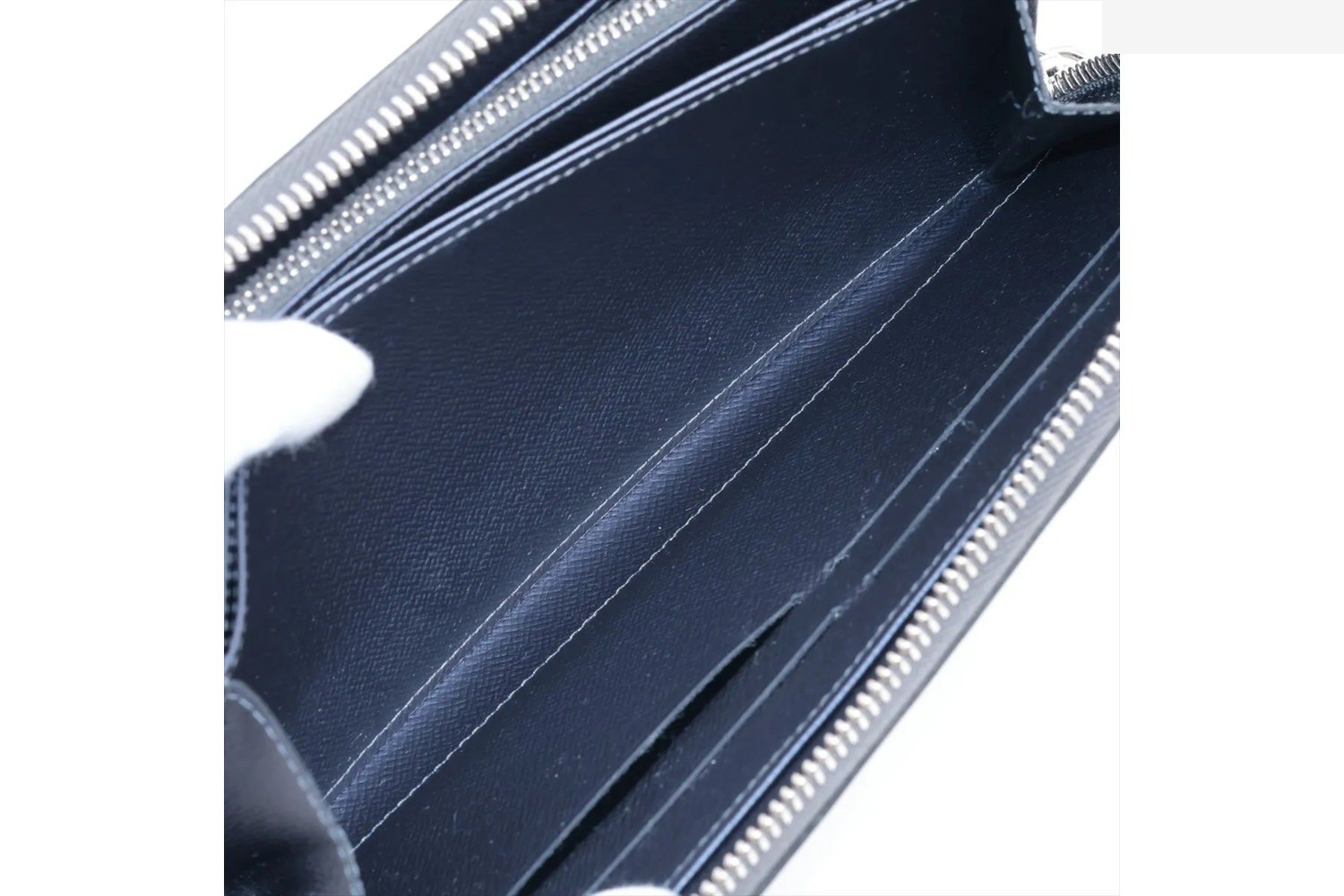Epi Zippy Wallet, Silver, M82794, Leather Long Wallet — view 7