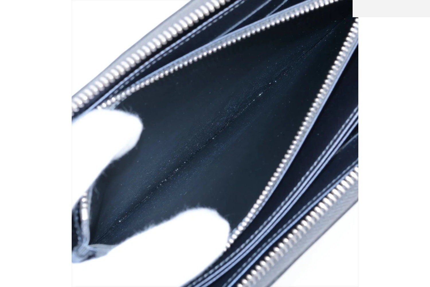 Epi Zippy Wallet, Silver, M82794, Leather Long Wallet — view 8
