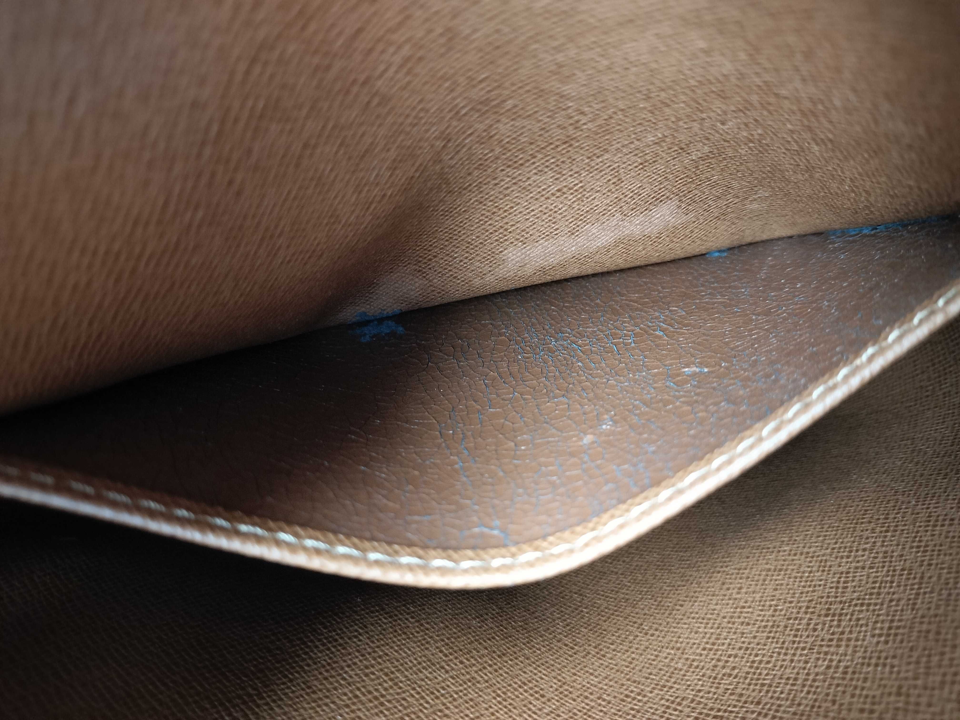 Monogram M51290 Druot Shoulder Bag (Some peeling inside pocket) — view 11
