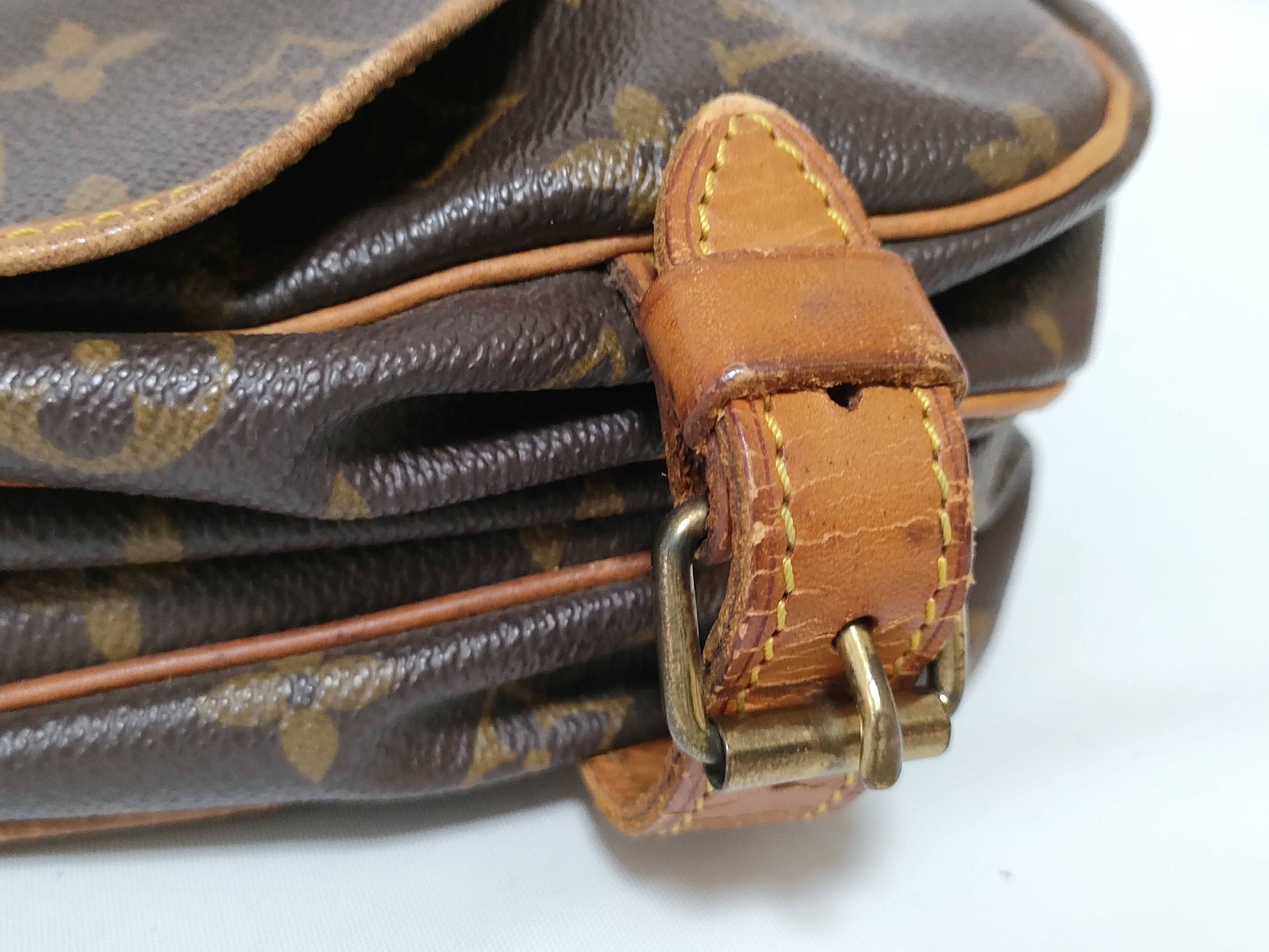 Monogram LOUIS_VUITTON M42256 Saumur 30 VI1921 Shoulder Bag — view 14